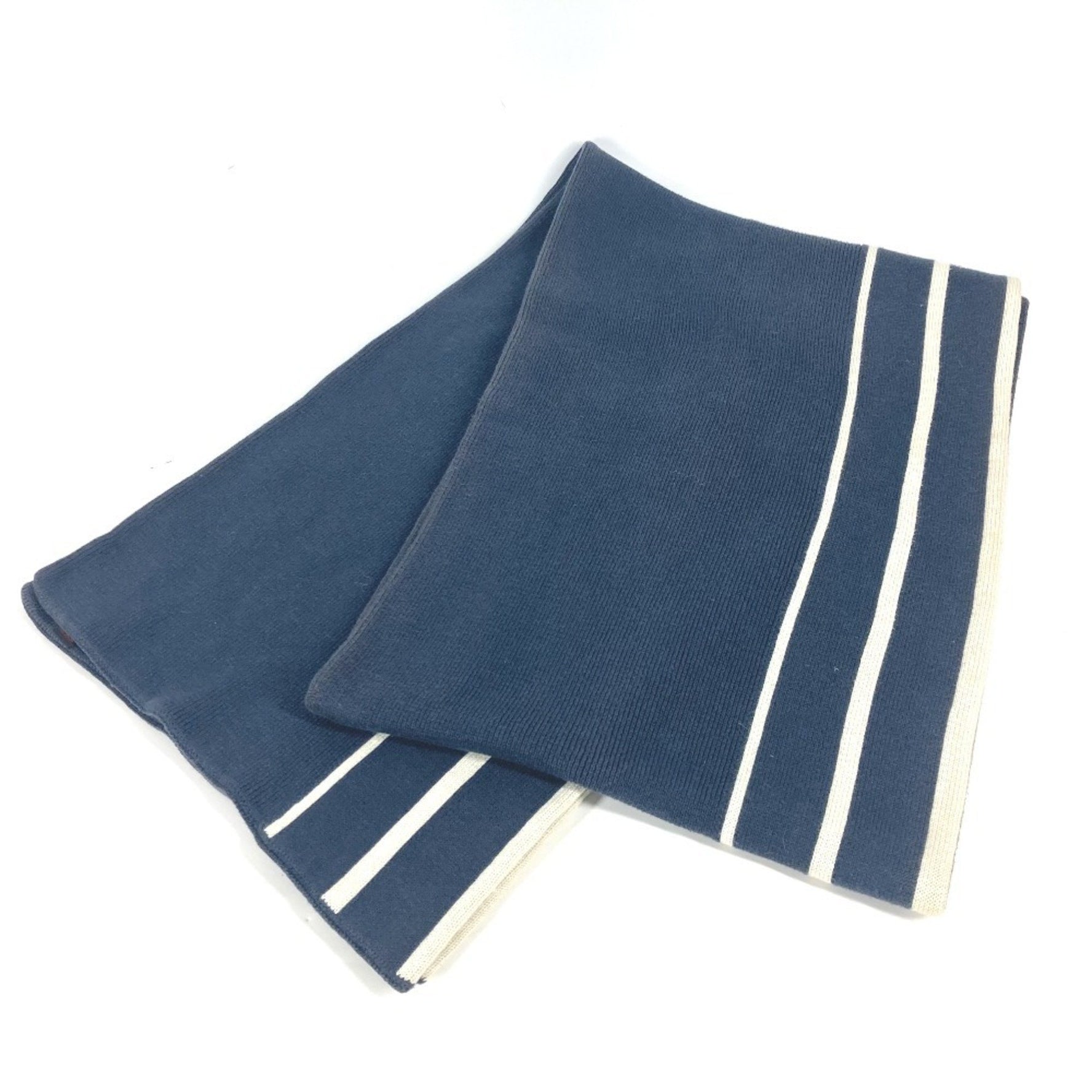 Louis Vuitton Cup LVCUP Scarf Cotton Cashmere Men's Navy
