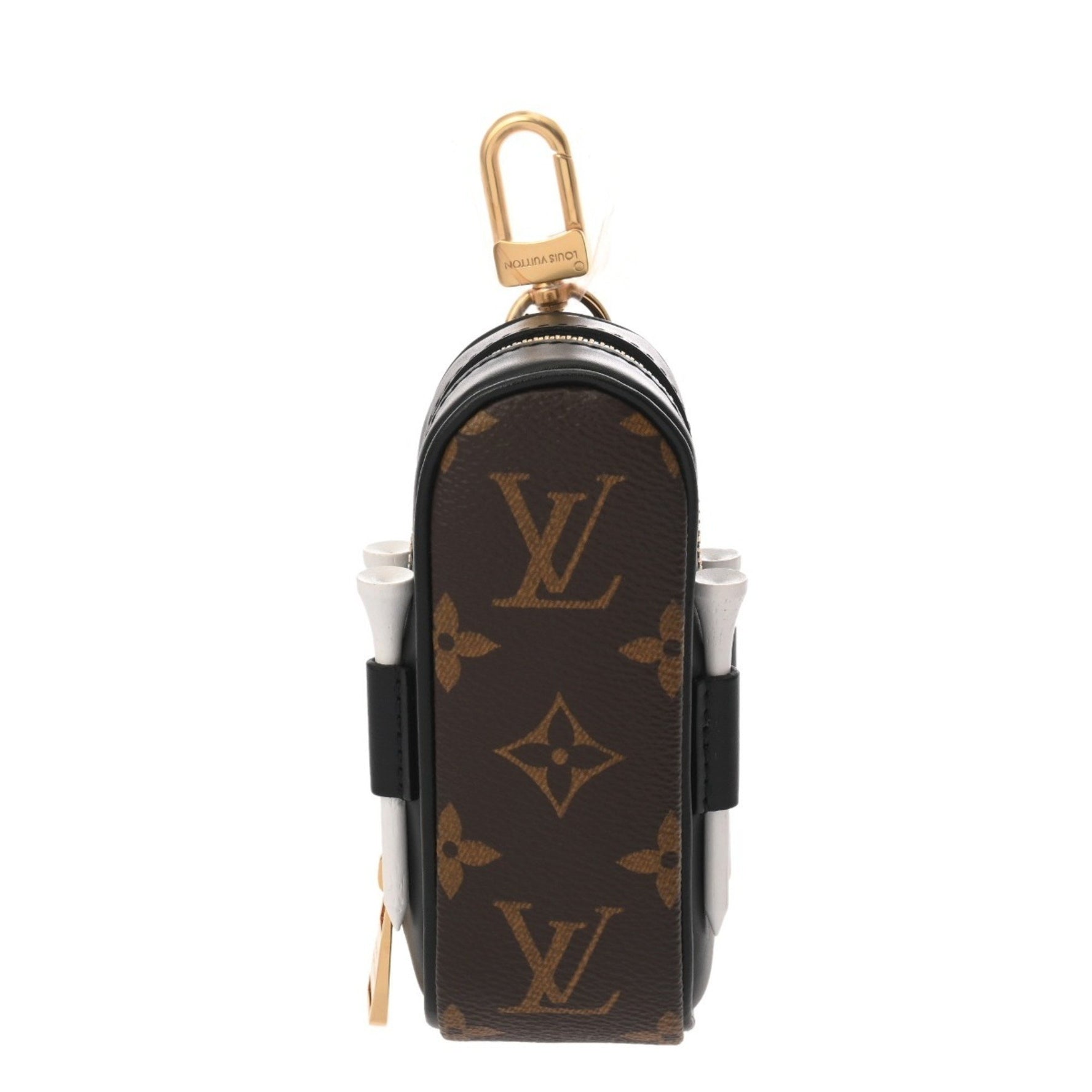 LOUIS VUITTON Louis Vuitton Monogram Andrews Golf Set, Brown, Canvas, Other Accessories, Like New