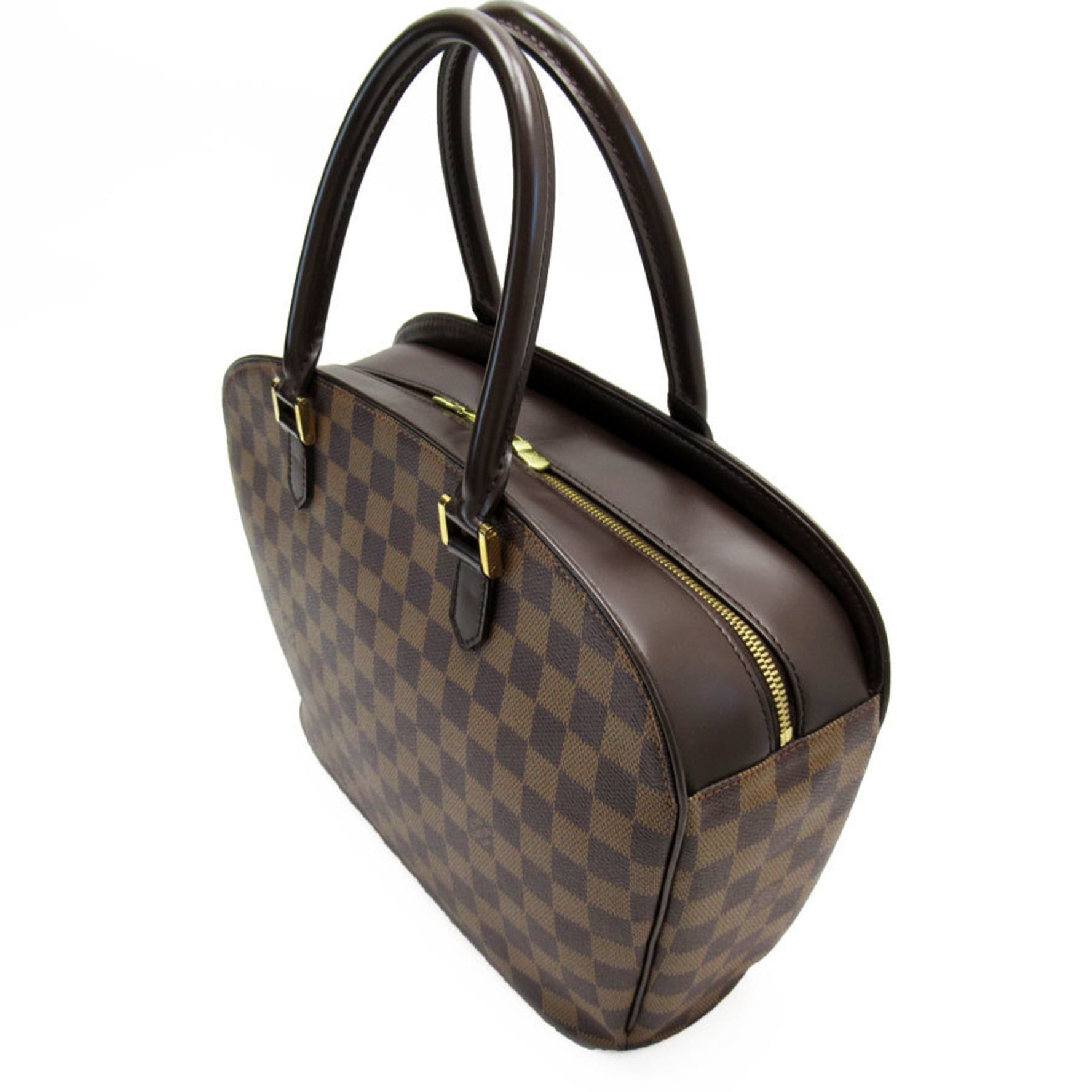 Louis Vuitton LOUIS VUITTON Handbag Damier Truth Makeup Canvas Brown Men's