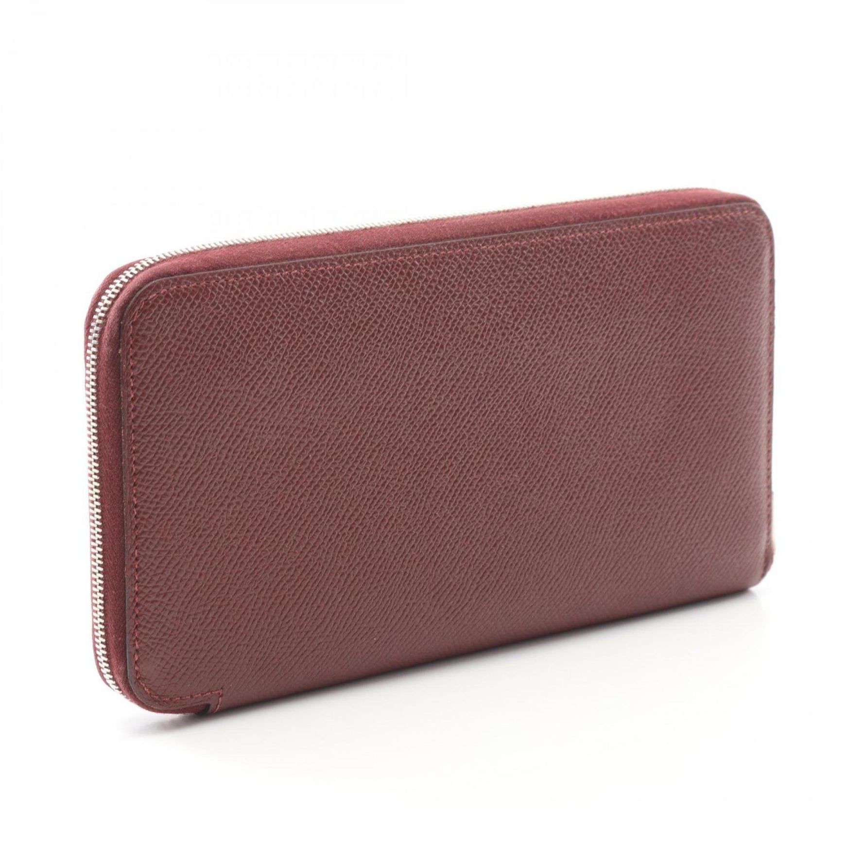 Hermes Hermès Azap Long Silkin Round Wallet, Leather, Epsom