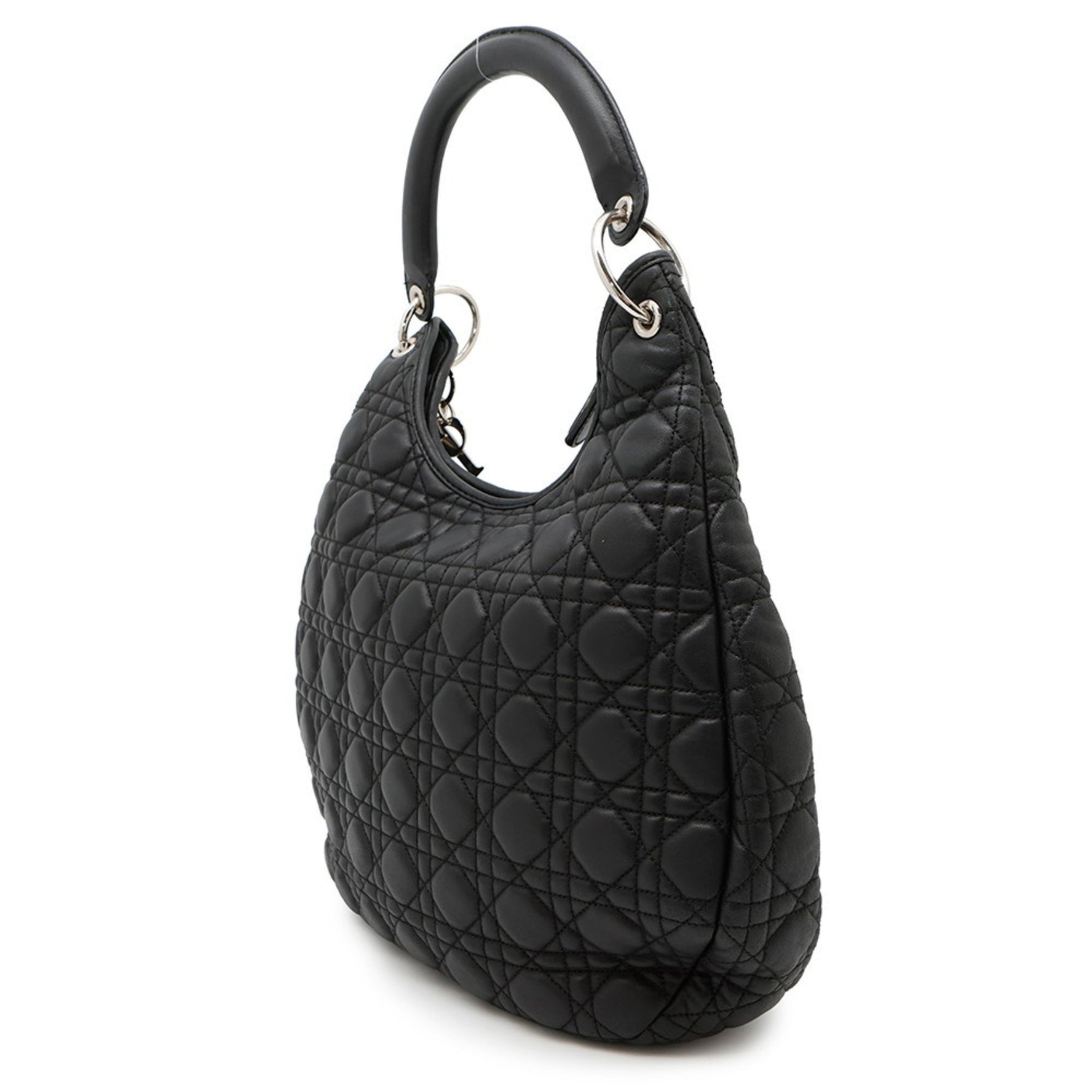 Christian Dior Cannage Leather Shoulder Bag