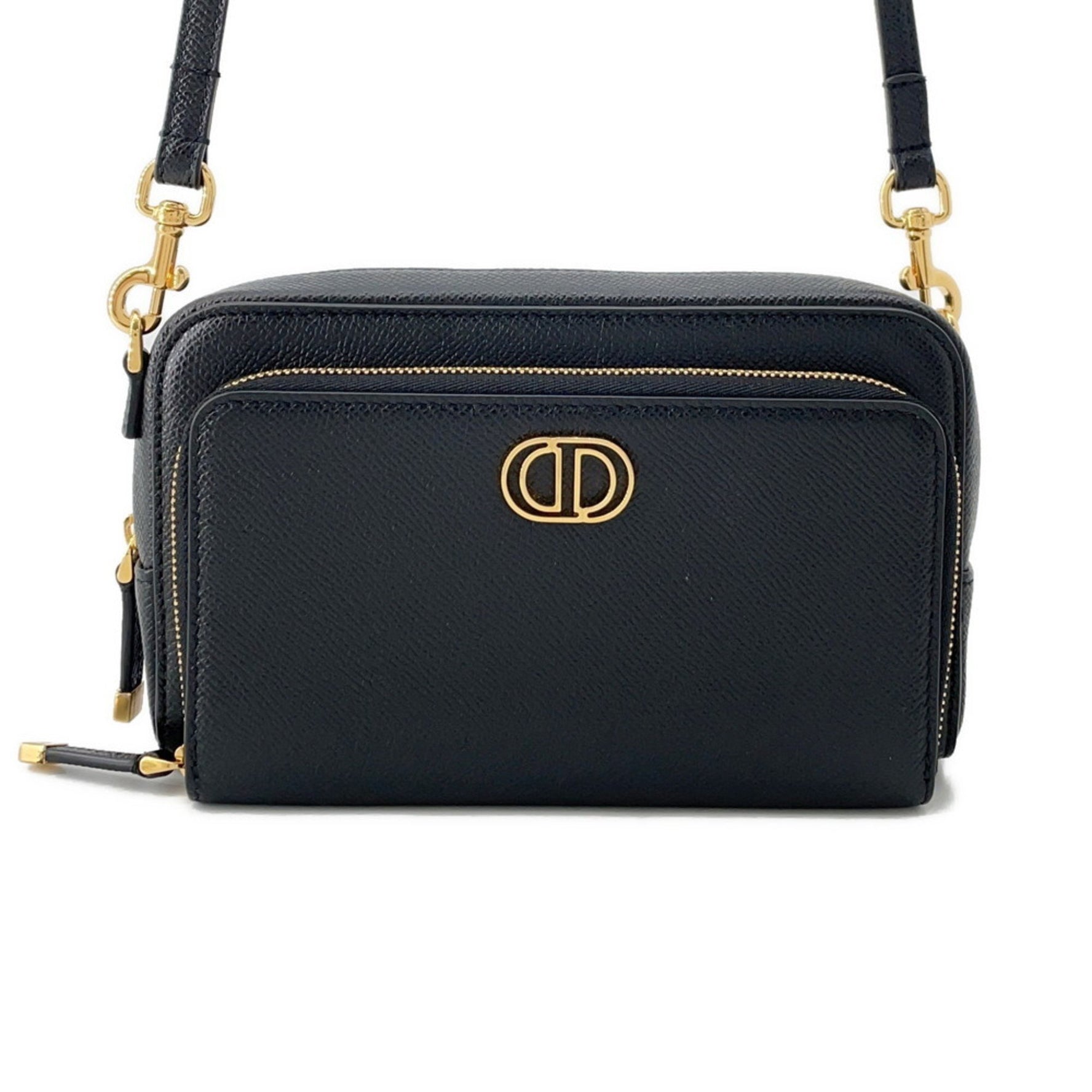 Christian Dior Shoulder Bag Caro Double Pouch