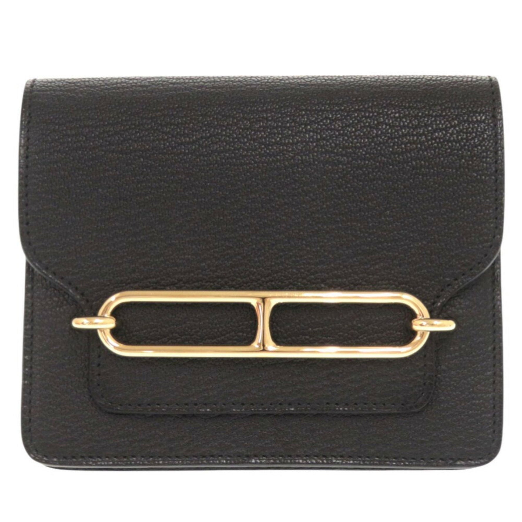 Like new Hermès Lauris Leuris Chevre Coin Case, B Stamp (Made in 2023)