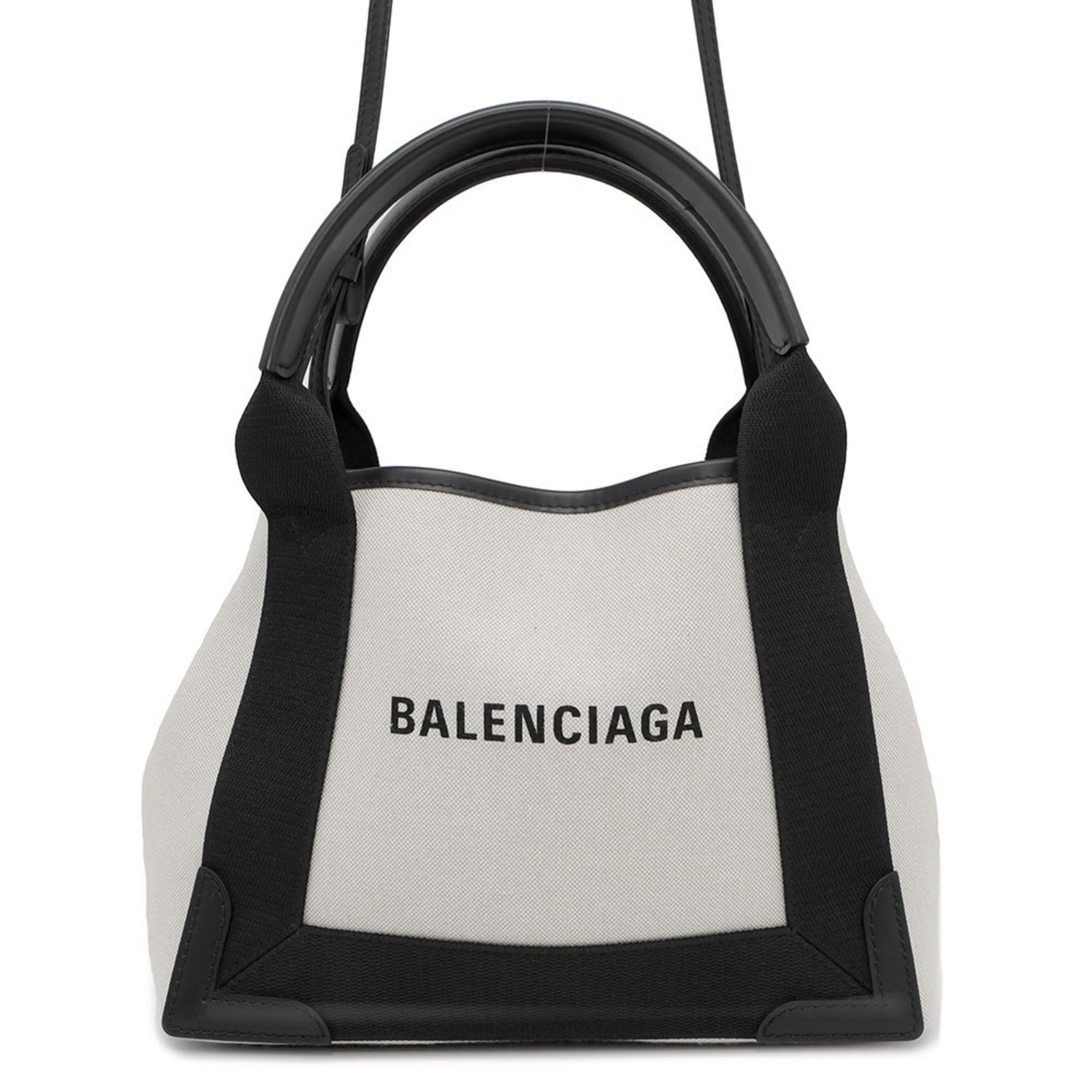 Balenciaga Handbag Navy Cabas XS