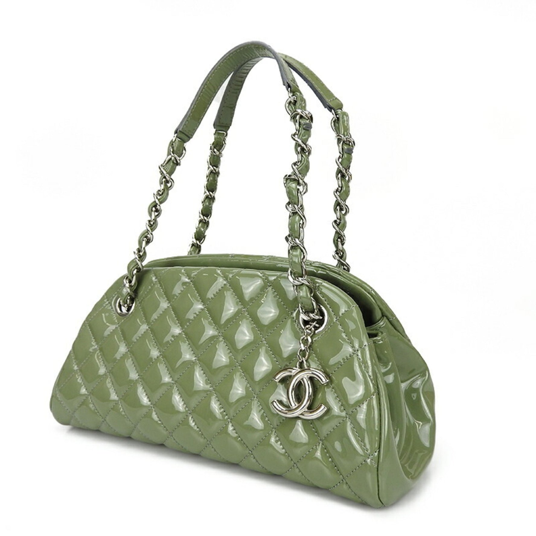 Chanel Chain Handbag Mademoiselle Coco Mark No. 14 Enamel Ladies Hand Bag Shoulder