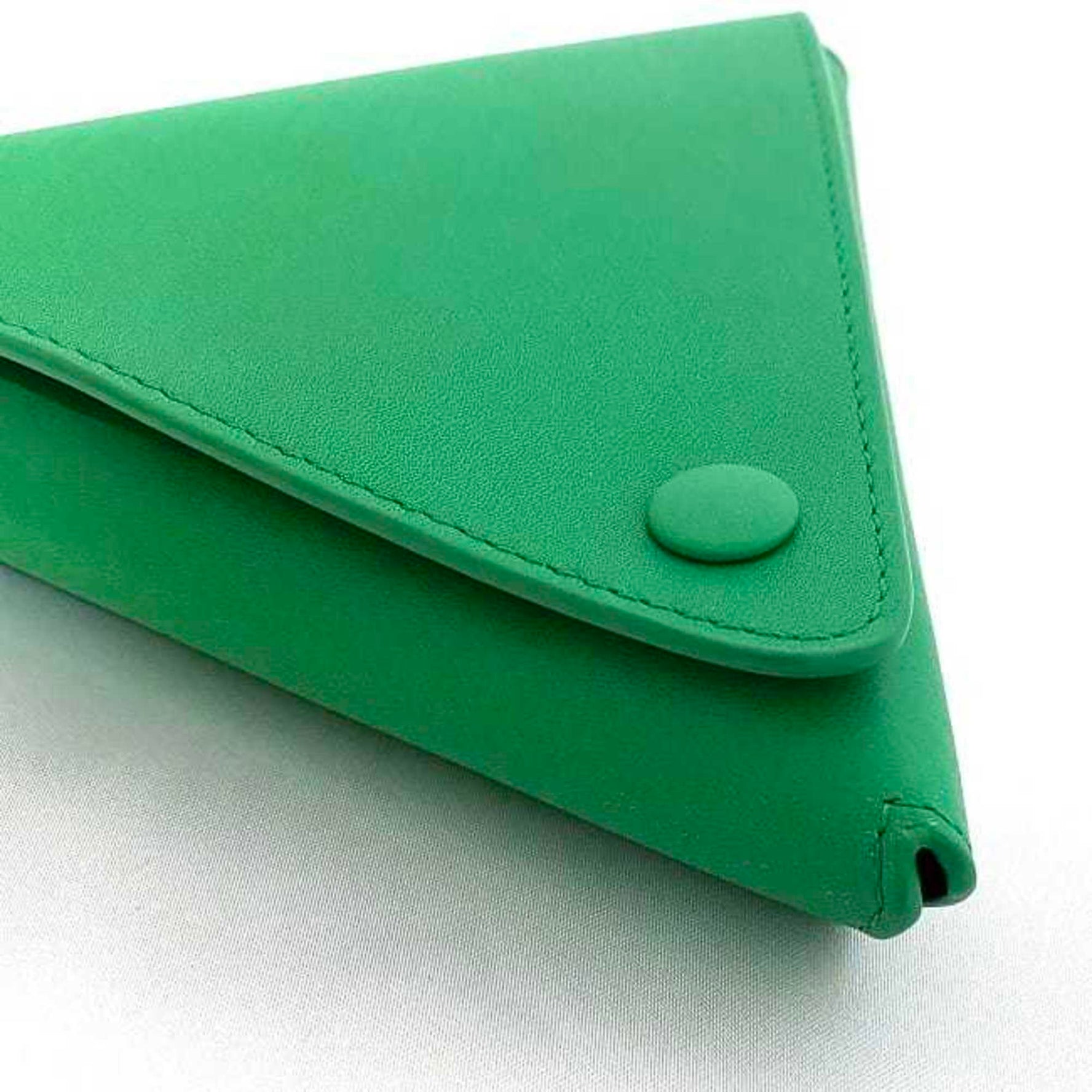 Bottega Veneta Pouch Leather BOTTEGA VENETA Square Coin Case Snap Button