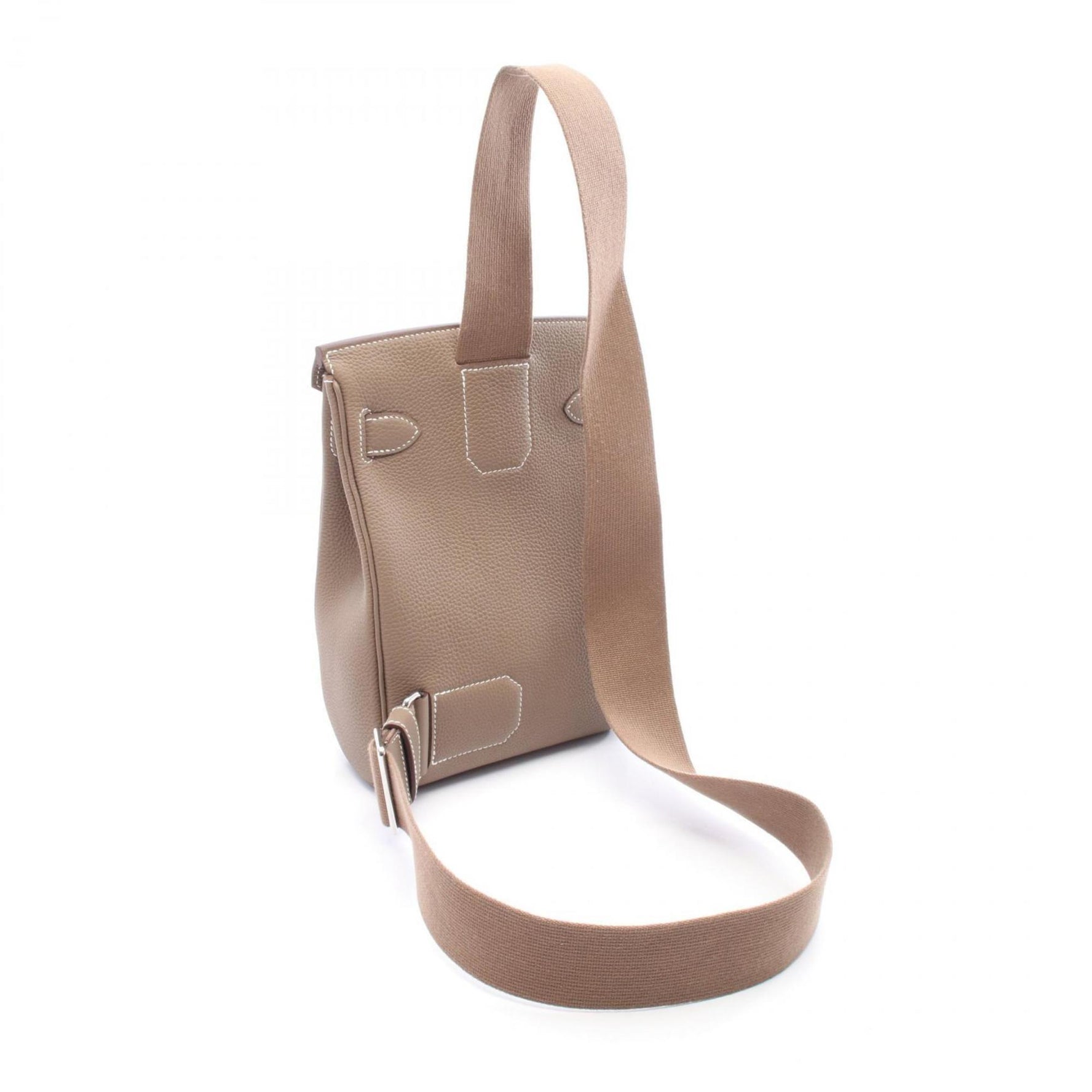 Hermes Hermès Kelly Akkad PM waist bag/body bag in Togo leather, brown for men and women.