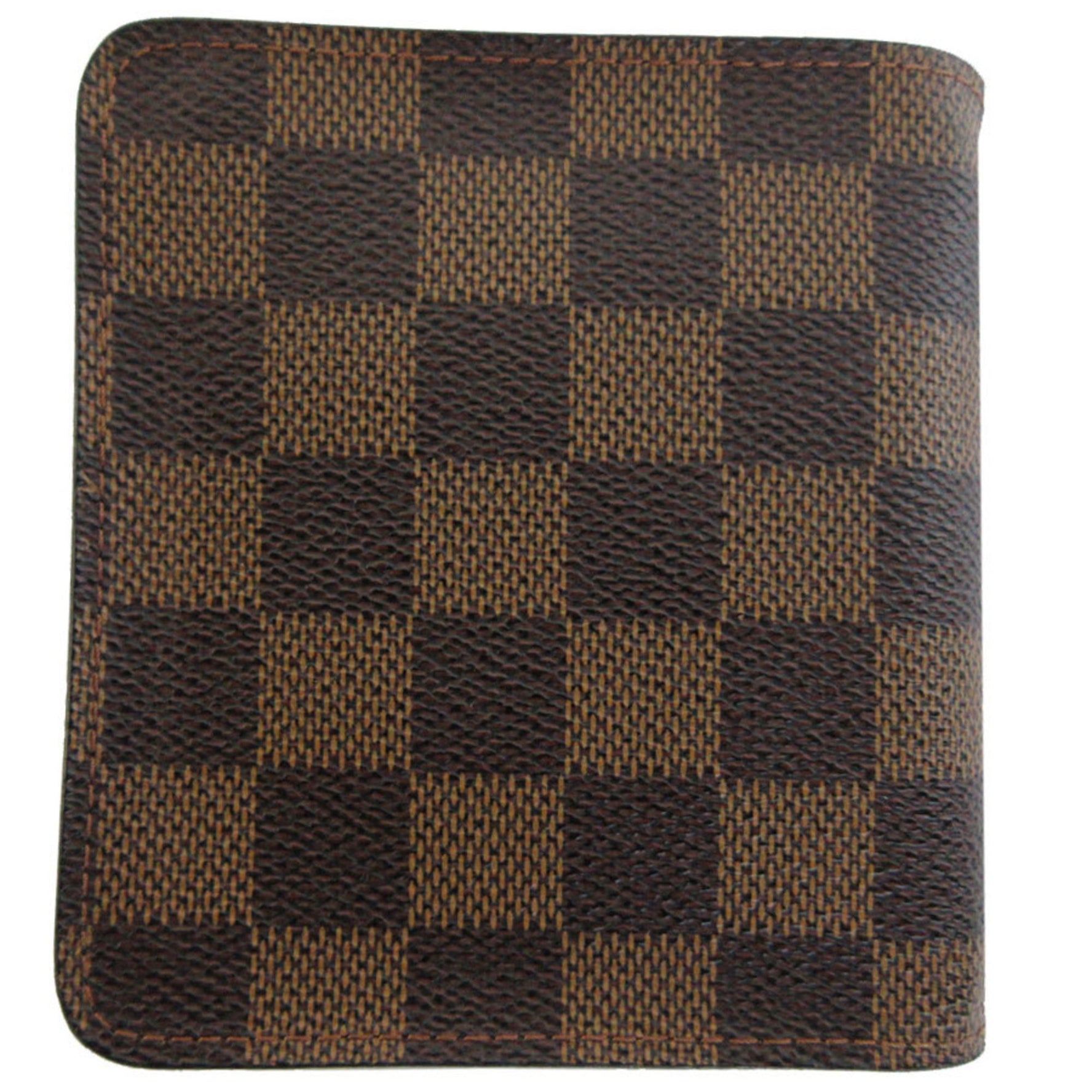 Louis Vuitton Bi-fold wallet Damier Compact Zip canvas Gold