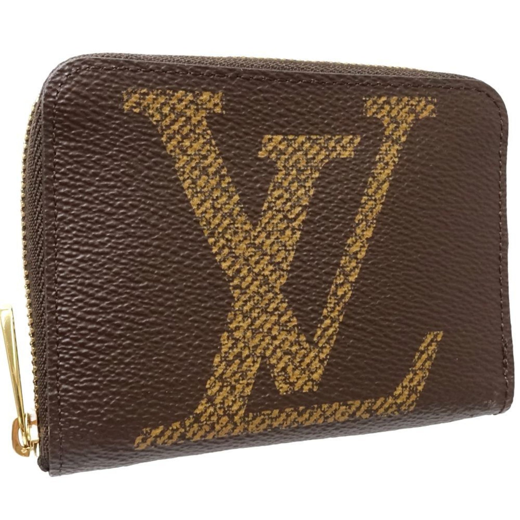 Louis Vuitton Wallet/Coin Case Zipper Coin Purse Monogram Giant Reverse