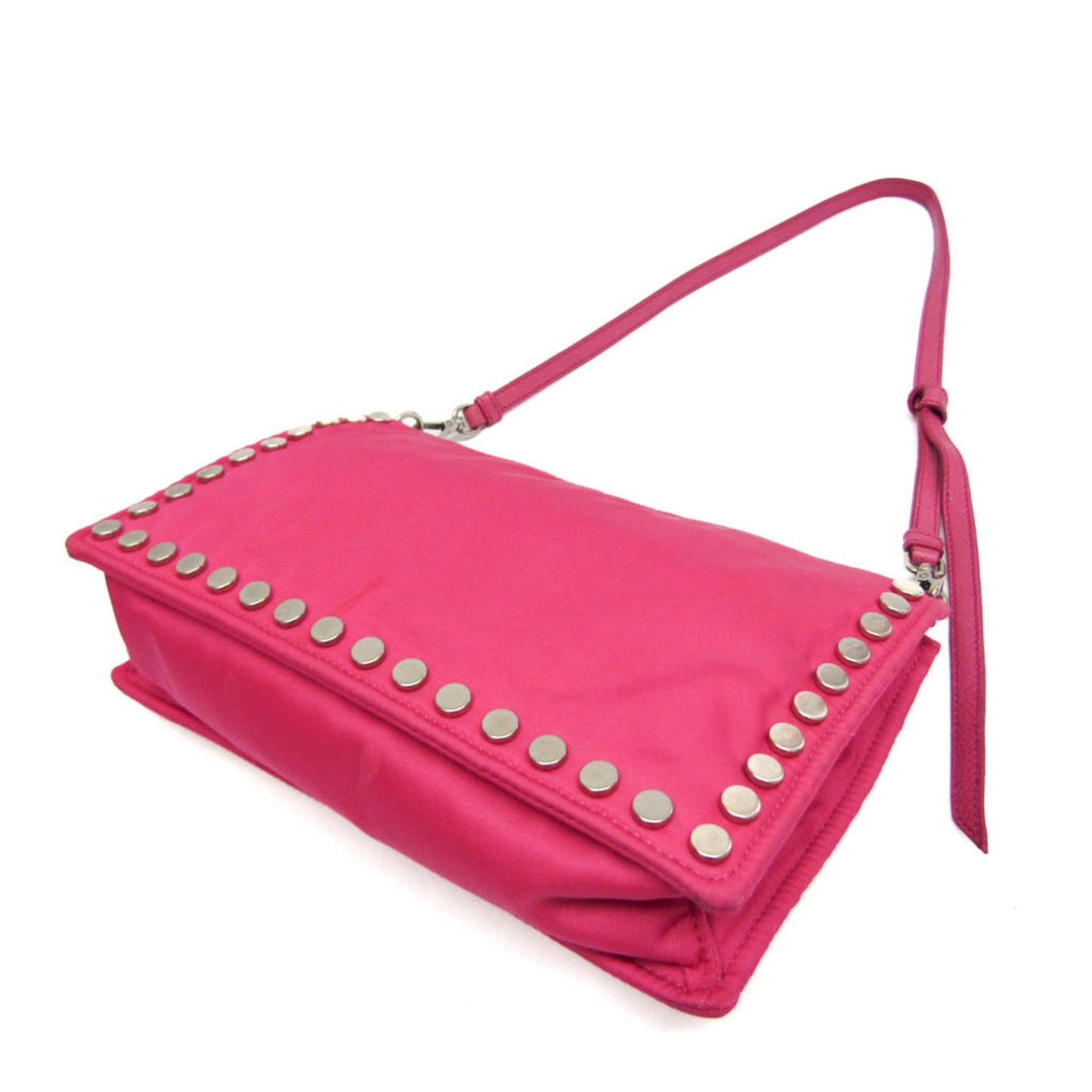 Prada Tessuto,Leather Pouch,Shoulder Bag Astrale,Fuxia
