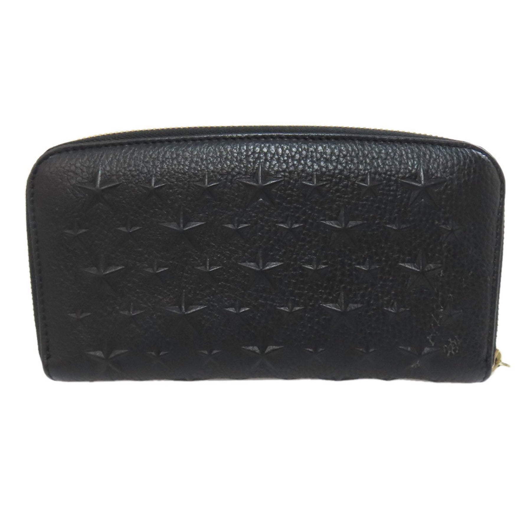 Jimmy Choo embossed calf leather long wallet