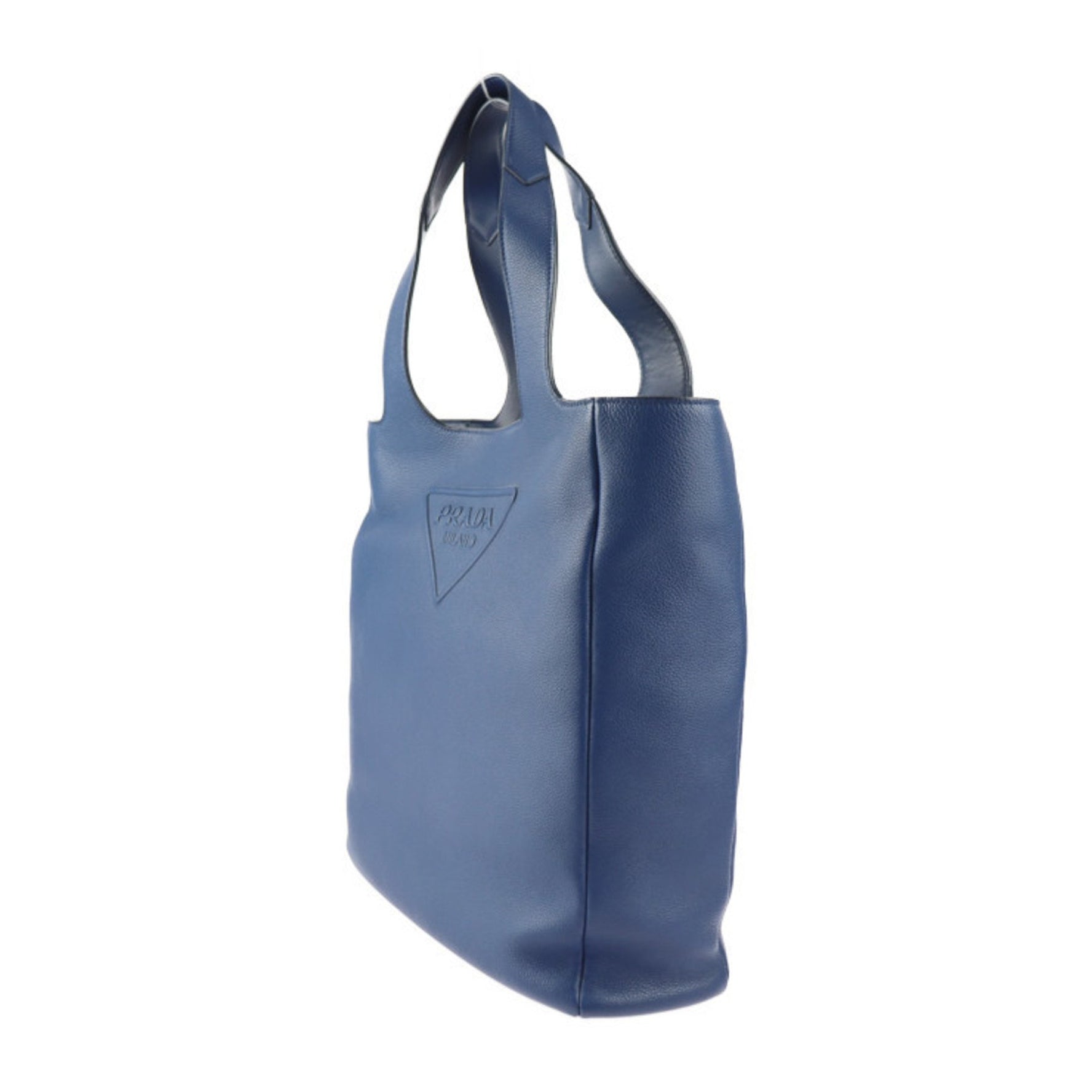PRADA VITELLO DAINO tote bag leather Vitello