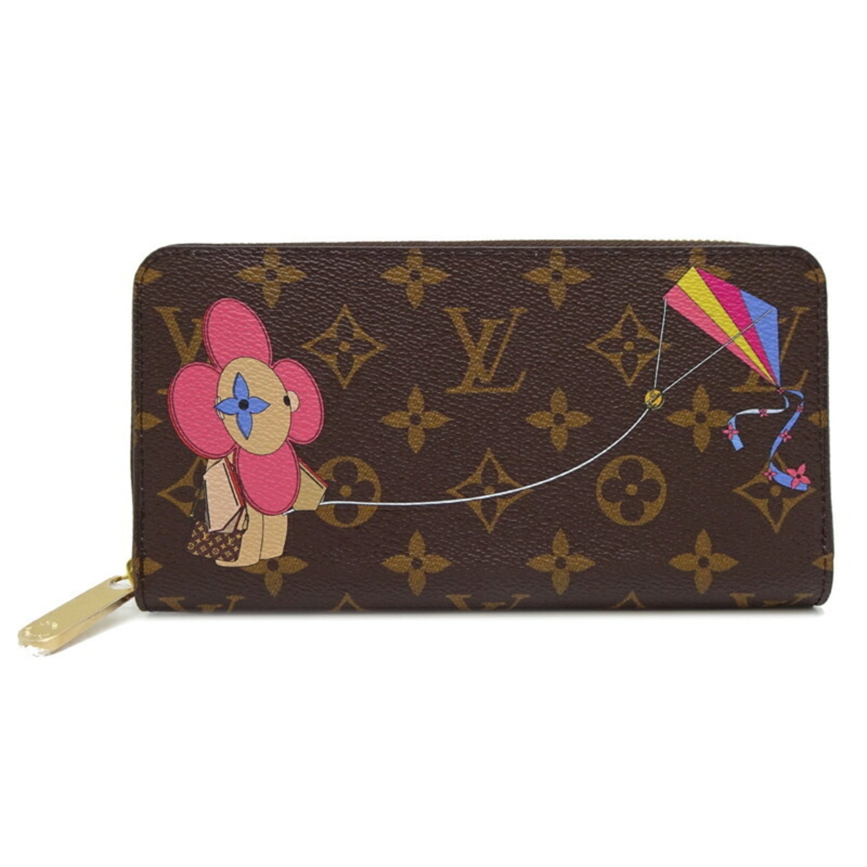 Louis Vuitton Zippy Wallet Long Monogram Brown