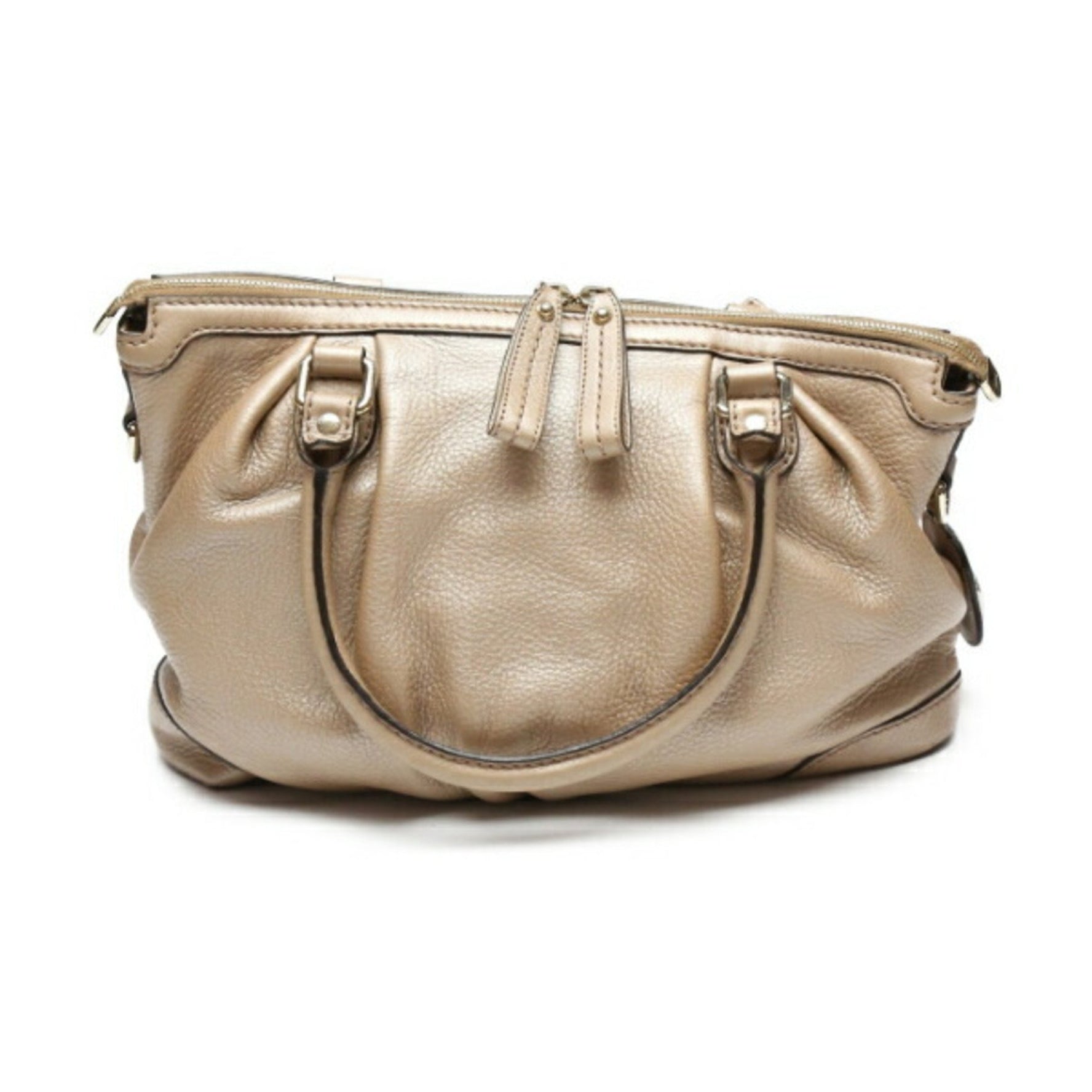 GUCCI bag WG leather with shoulder strap diagonal smoky pink handbag