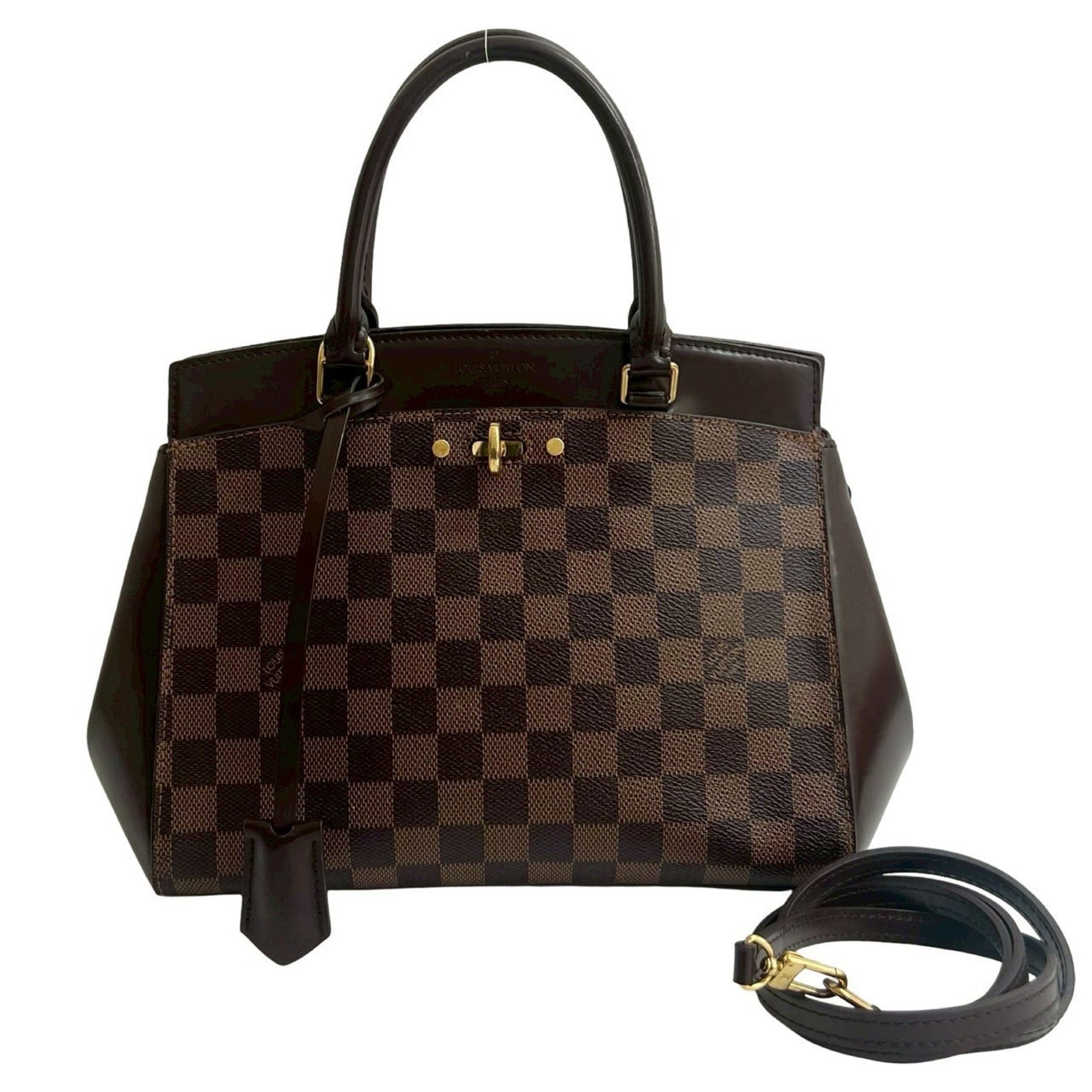LOUIS VUITTON Rivoli BB Damier Leather Handbag, Tote Bag, Shoulder