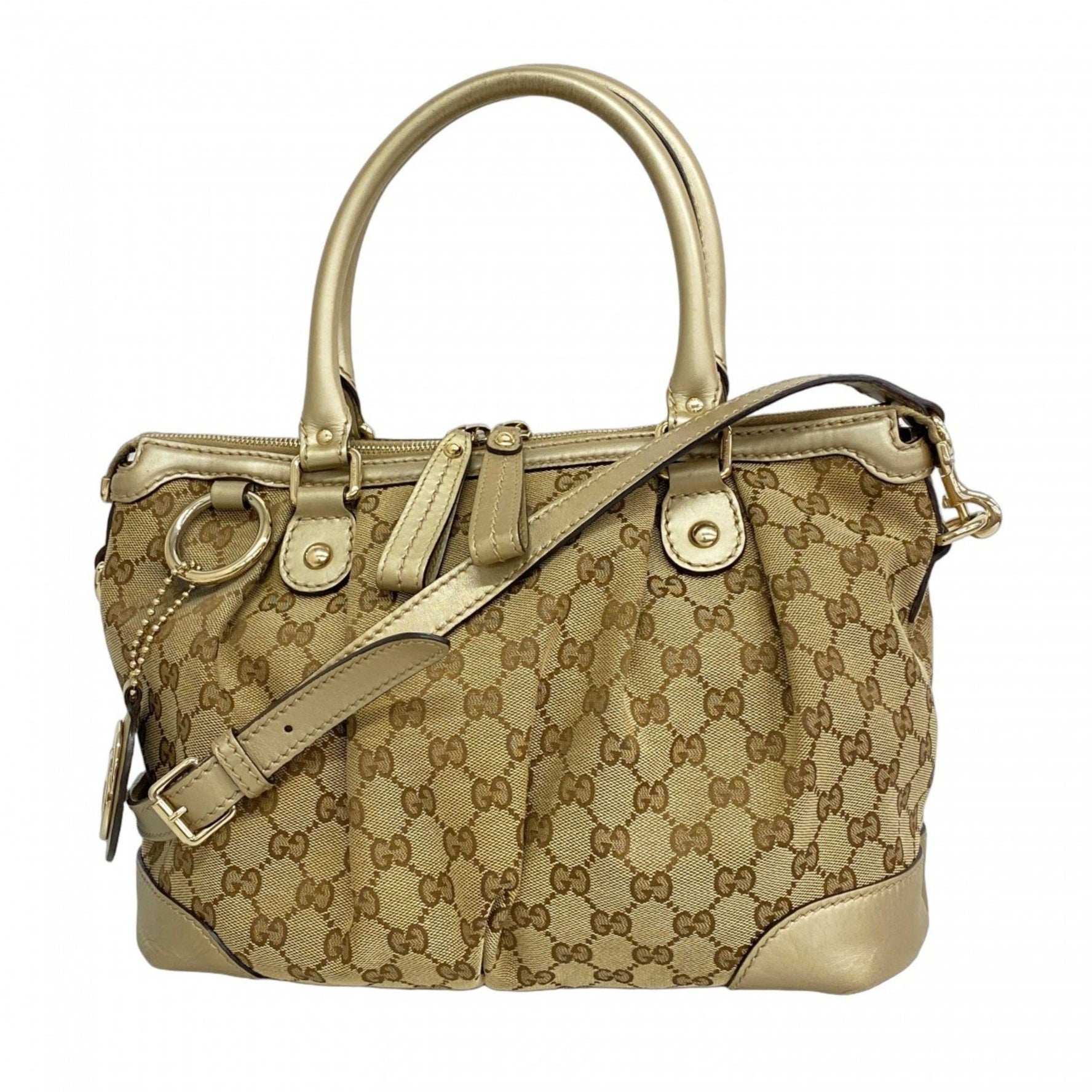 Gucci GG Canvas Handbag Bag