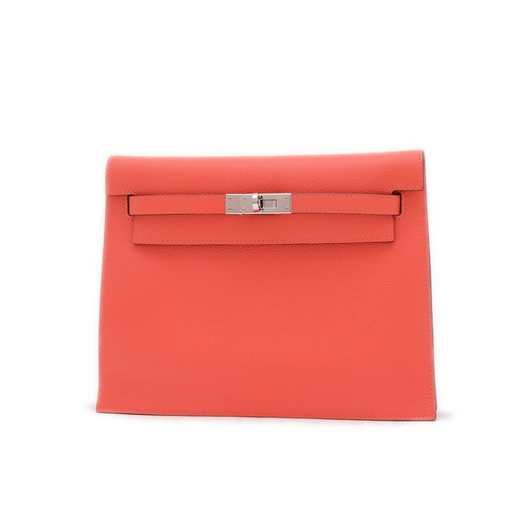 Hermes Kelly Dance Handbag Evercolor Field W Engraved