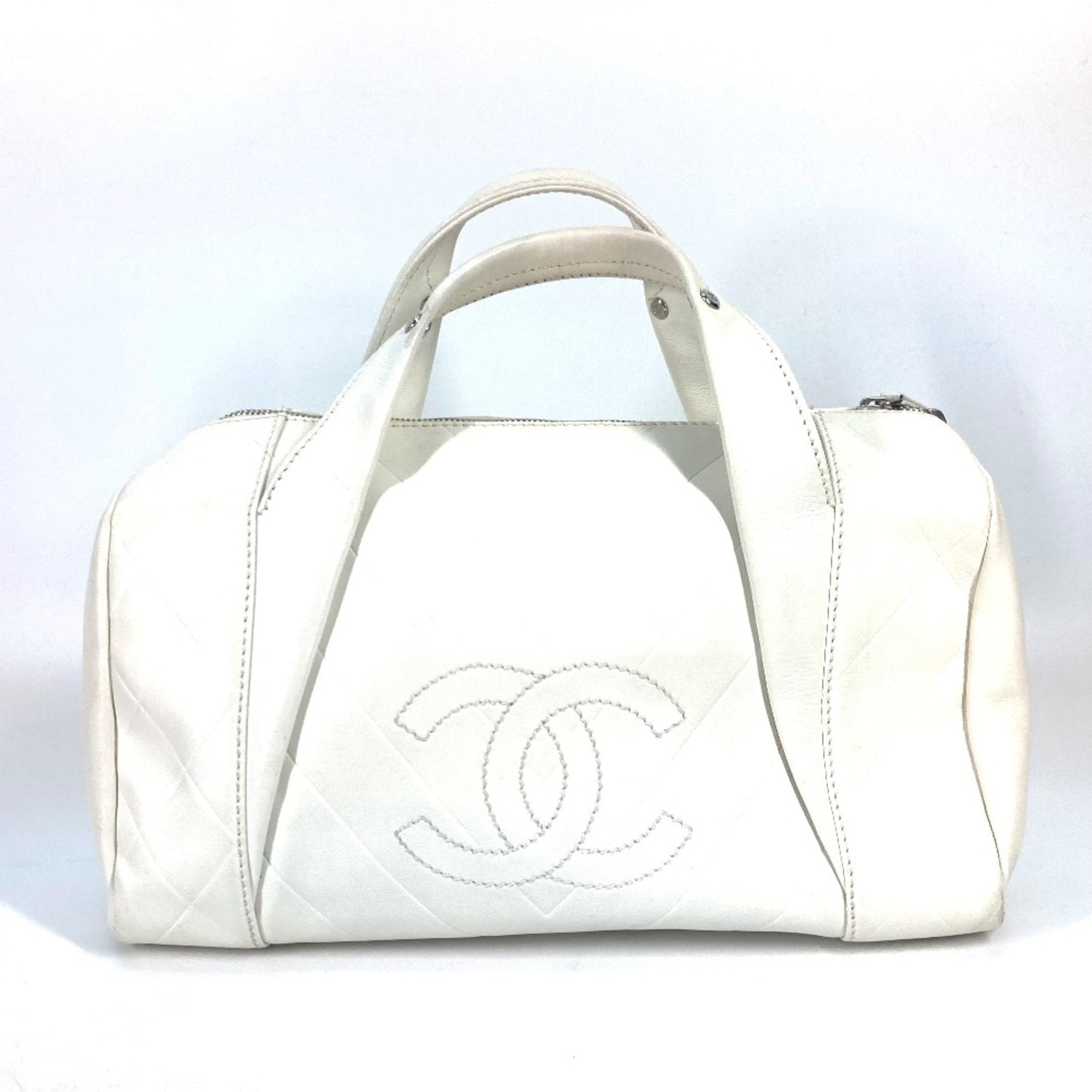 Chanel CC Mark Bag Hand Bag Duffle Bag