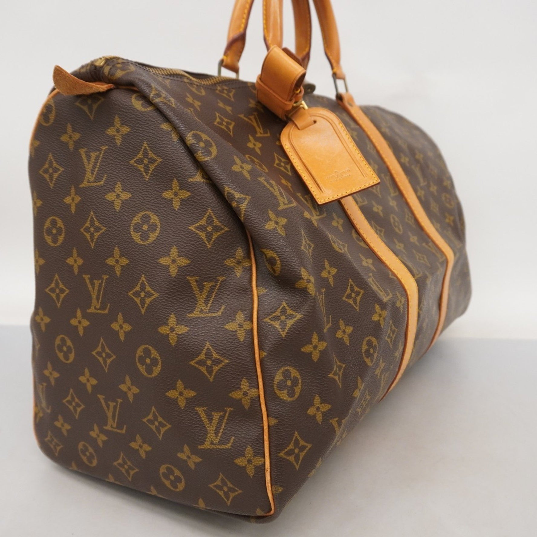 Louis Vuitton Monogram Keepall 50 Boston Bag Men's and