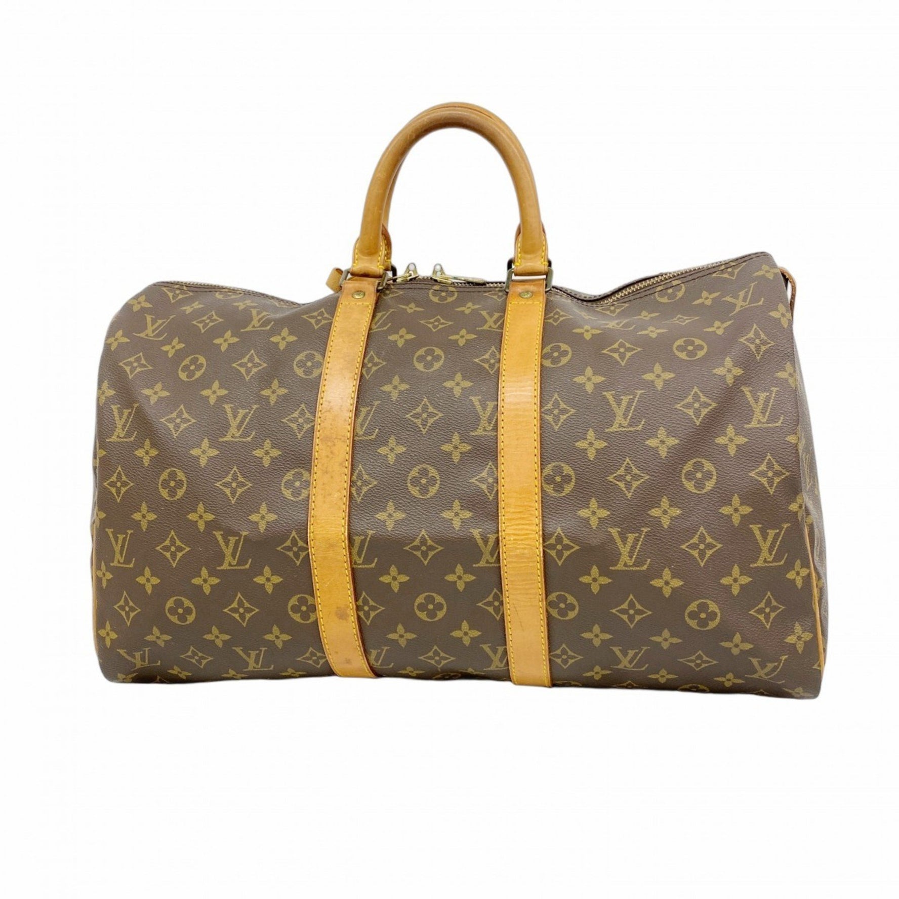 Louis Vuitton Monogram Keepall 45 Boston Bag Men's and