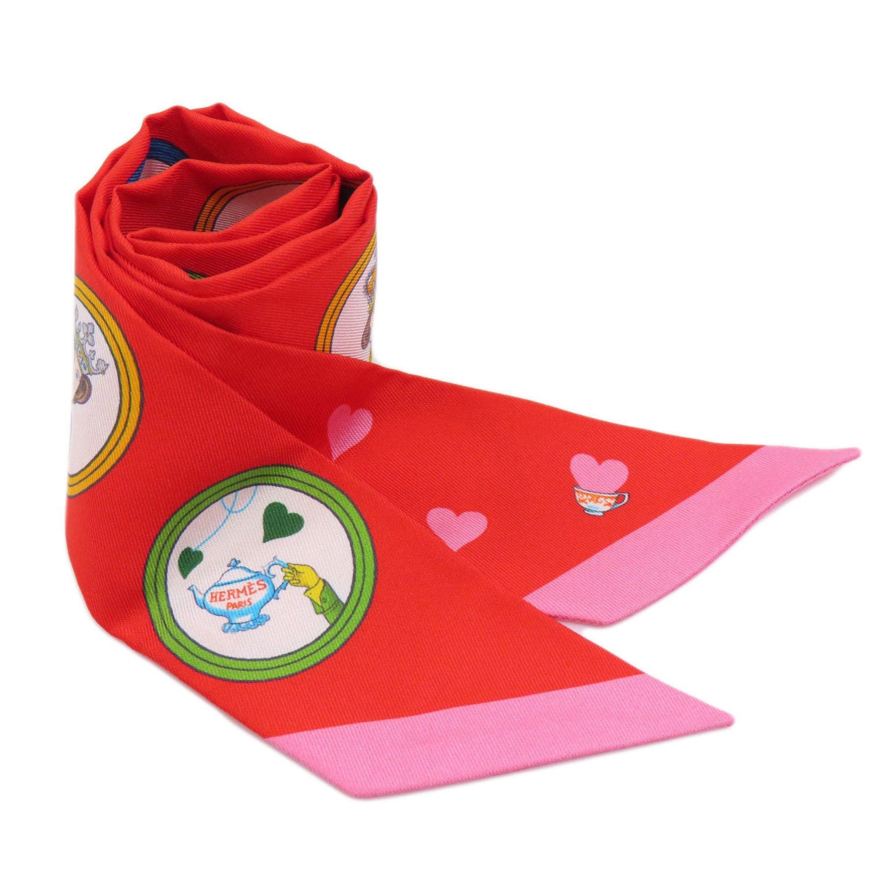 Hermes Twilly Scarf Silk