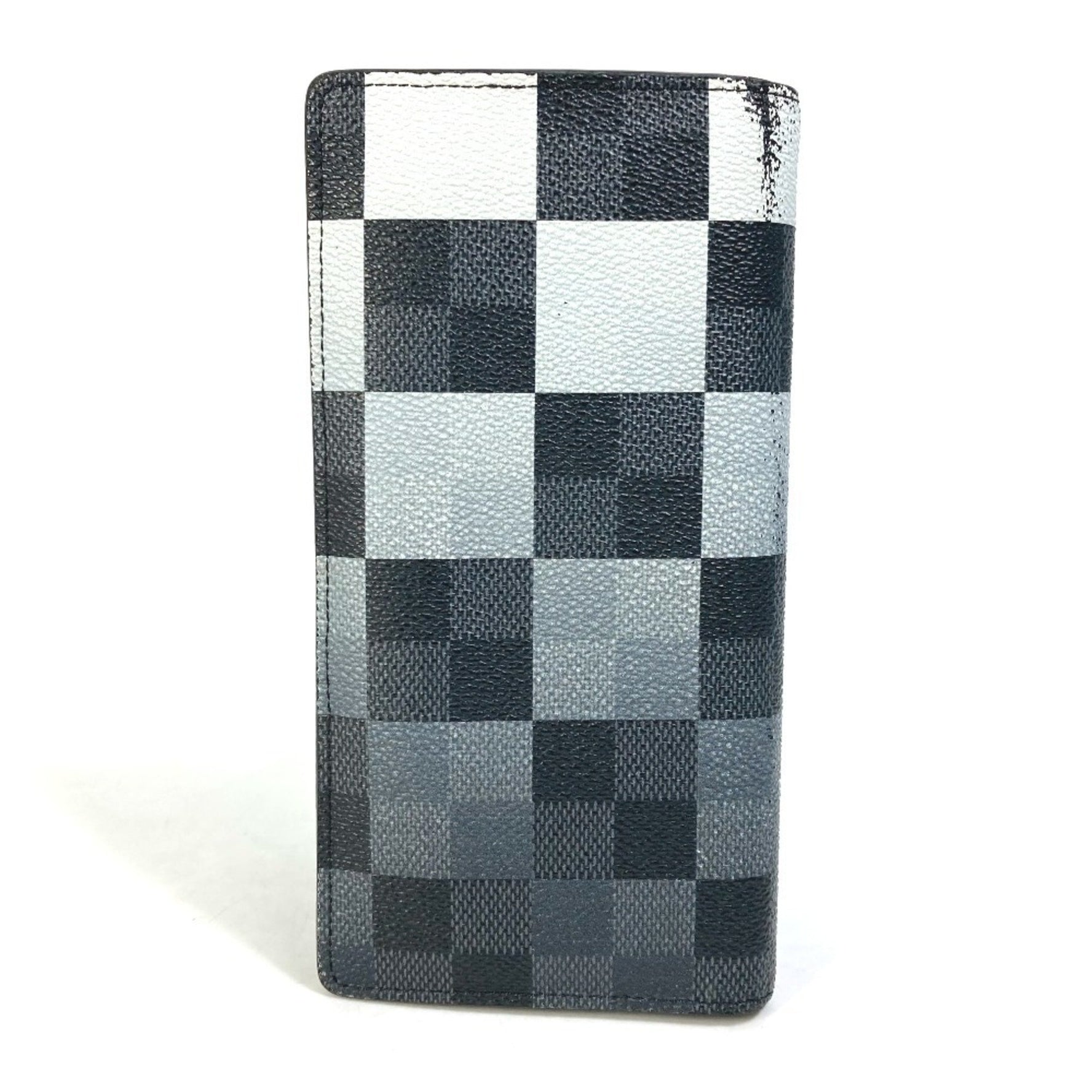 Louis Vuitton Damier Graphite Giant Portefeuille Brazza NM Bifold Long Wallet in Canvas
