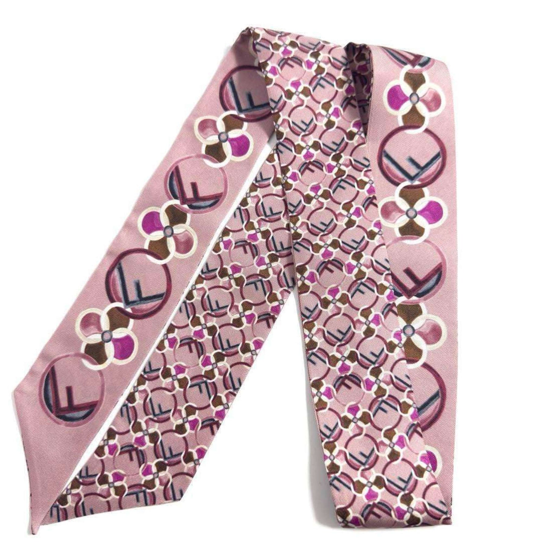 Fendi Lappy Scarf Bandana Silk