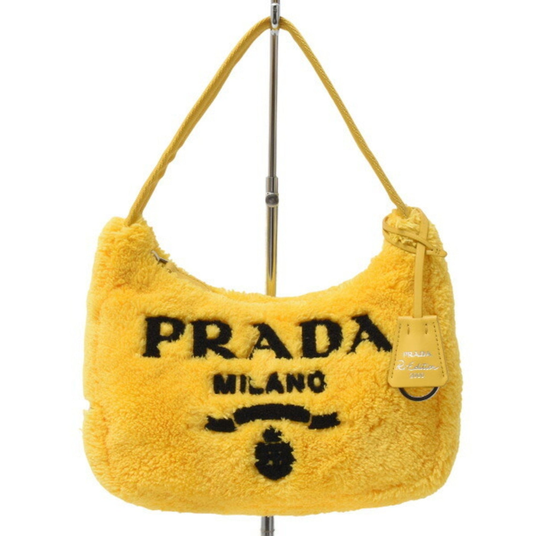 Prada Terry Mini Re-Edition 2000 Handbag in Pile