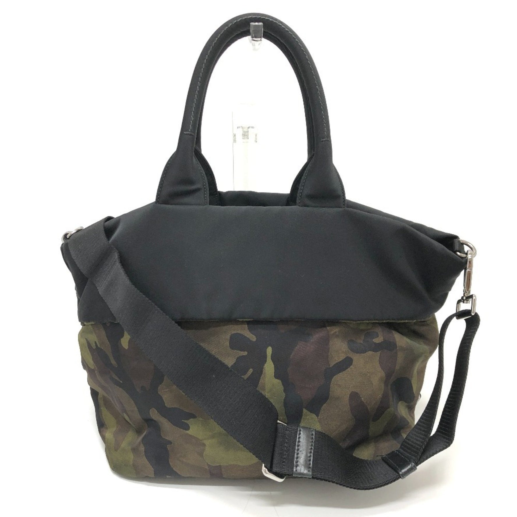 PRADA Camouflage Handbag Nylon