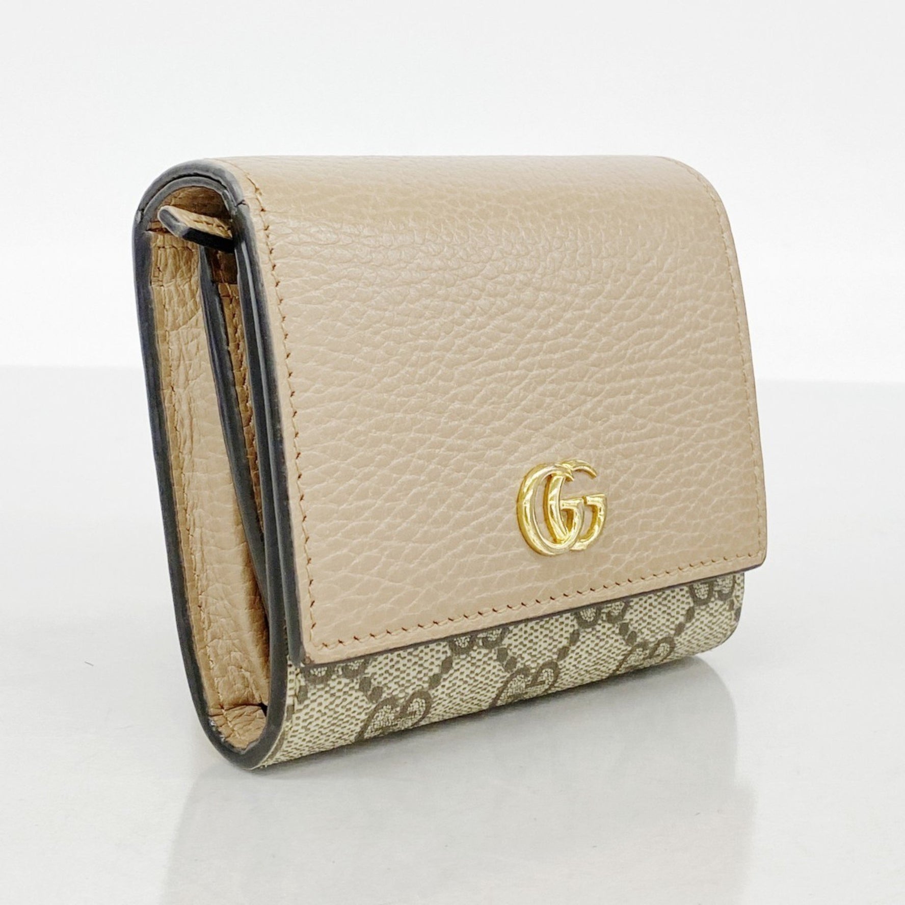 Gucci GG Marmont Supreme Wallet Leather