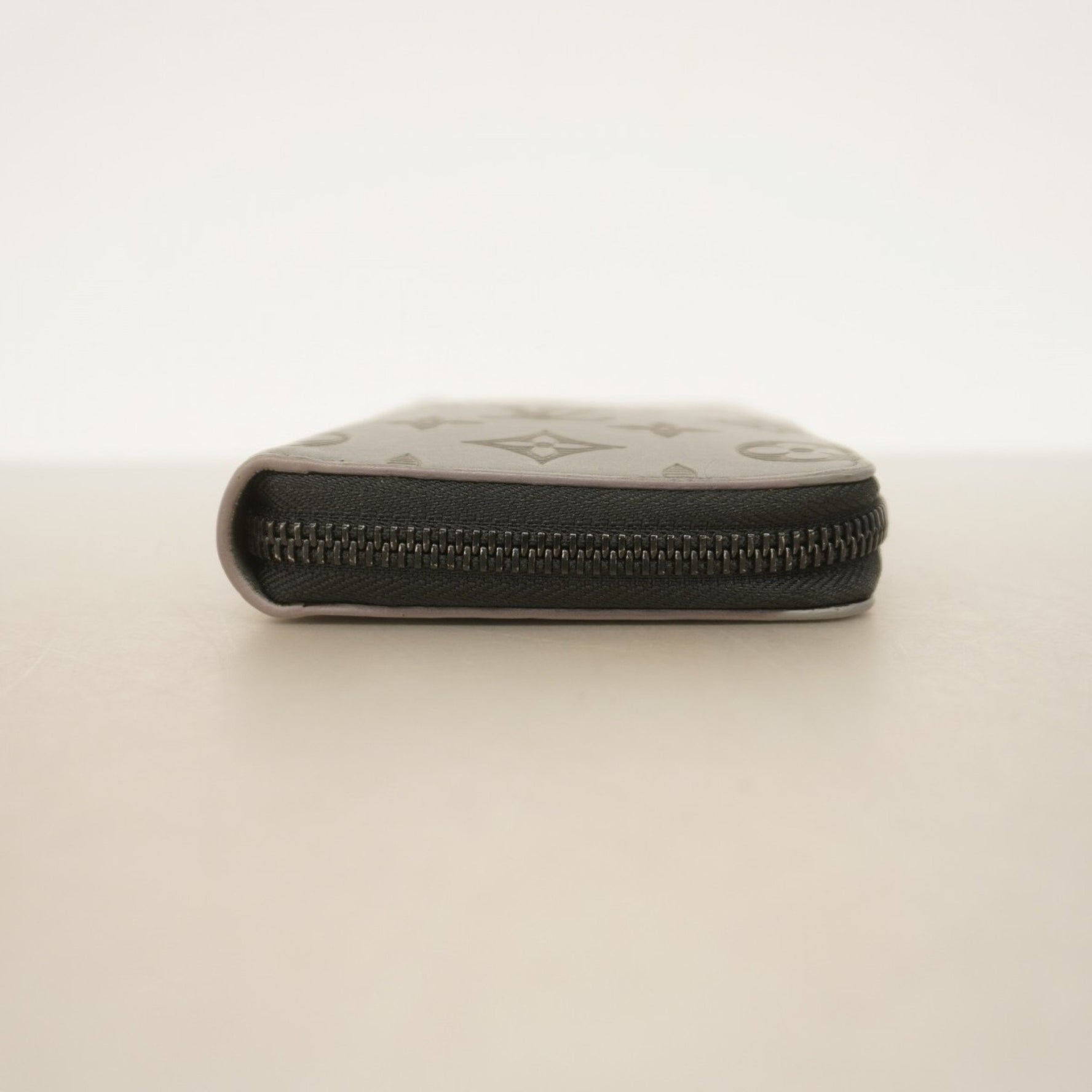 Louis Vuitton Monogram Shadow Zippy Wallet Vertical Long