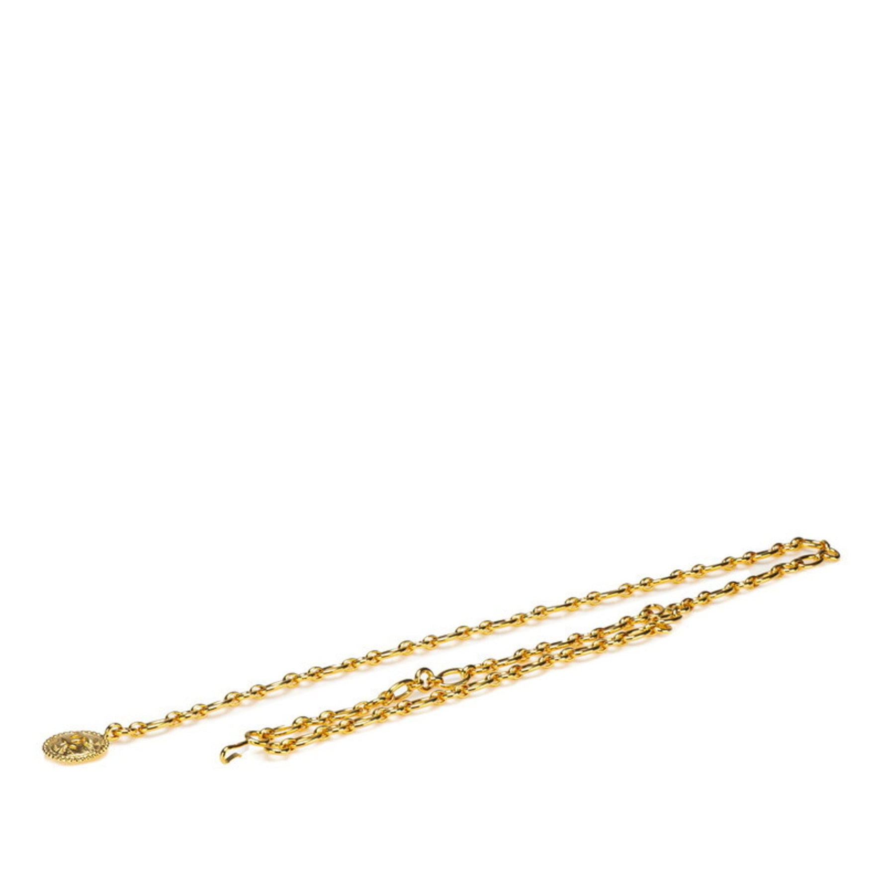 Chanel Coco Mark Chain Belt, Plated