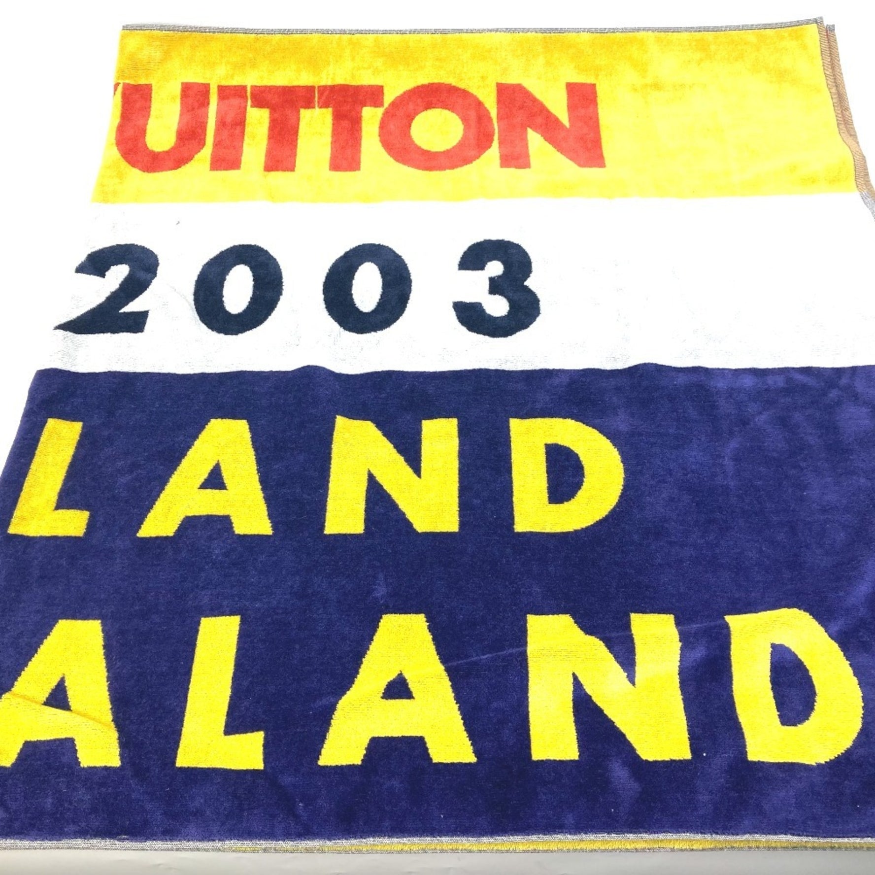 Louis Vuitton Cup LVCUP Beach Towel Bath Cotton Multicolor