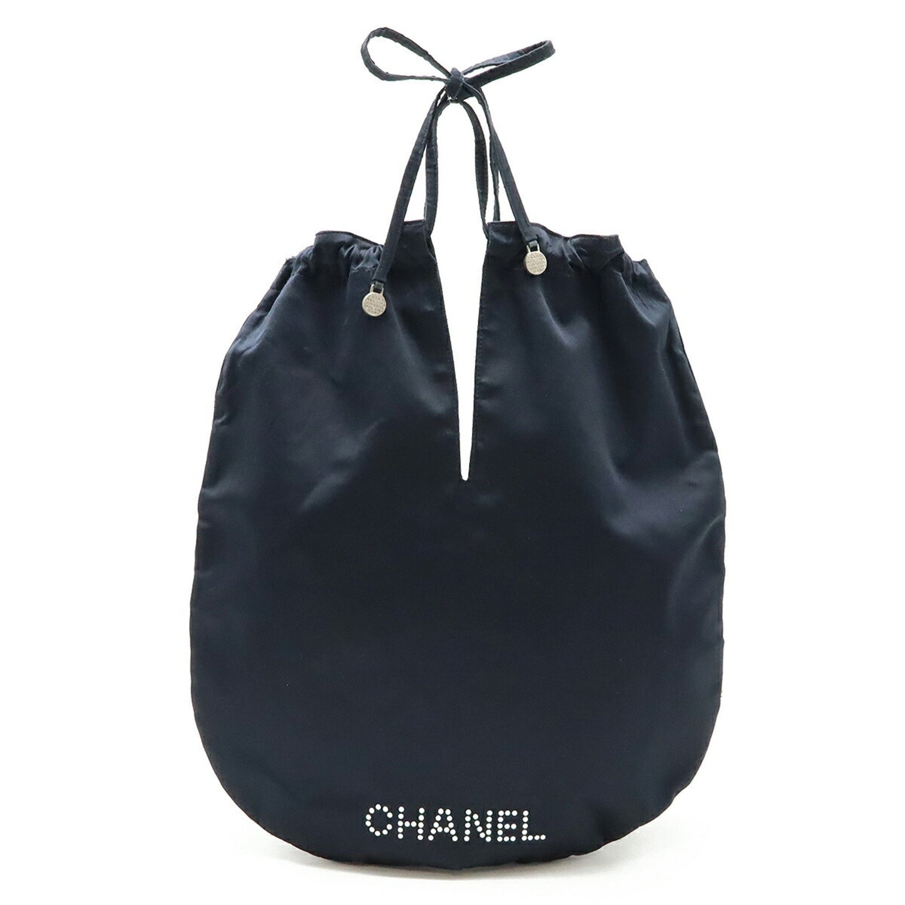 CHANEL Multi-Pouch Nylon Faux Pearl Black