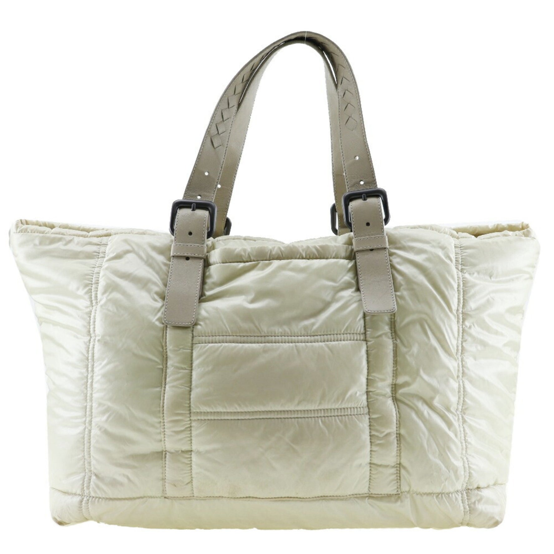 Bottega Veneta BOTTEGAVENETA Spinnaker Tote Bag Intrecciato Nylon Made in Italy Shoulder Handbag Zipper