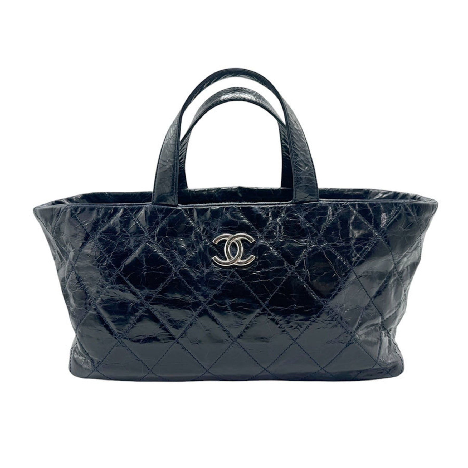 CHANEL handbag shoulder bag portobello leather ladies