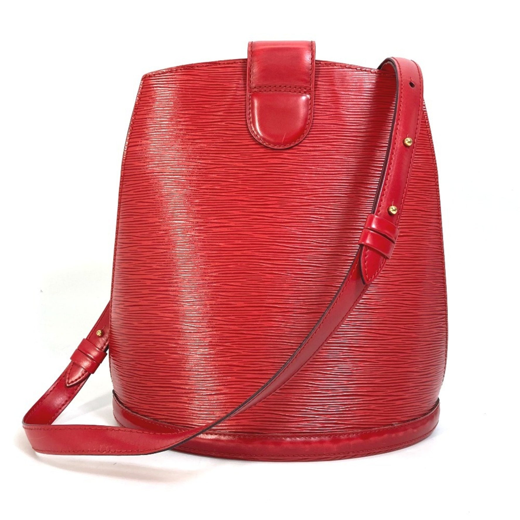 Louis Vuitton Epi Cluny Shoulder Bag in Leather, Castilian Red