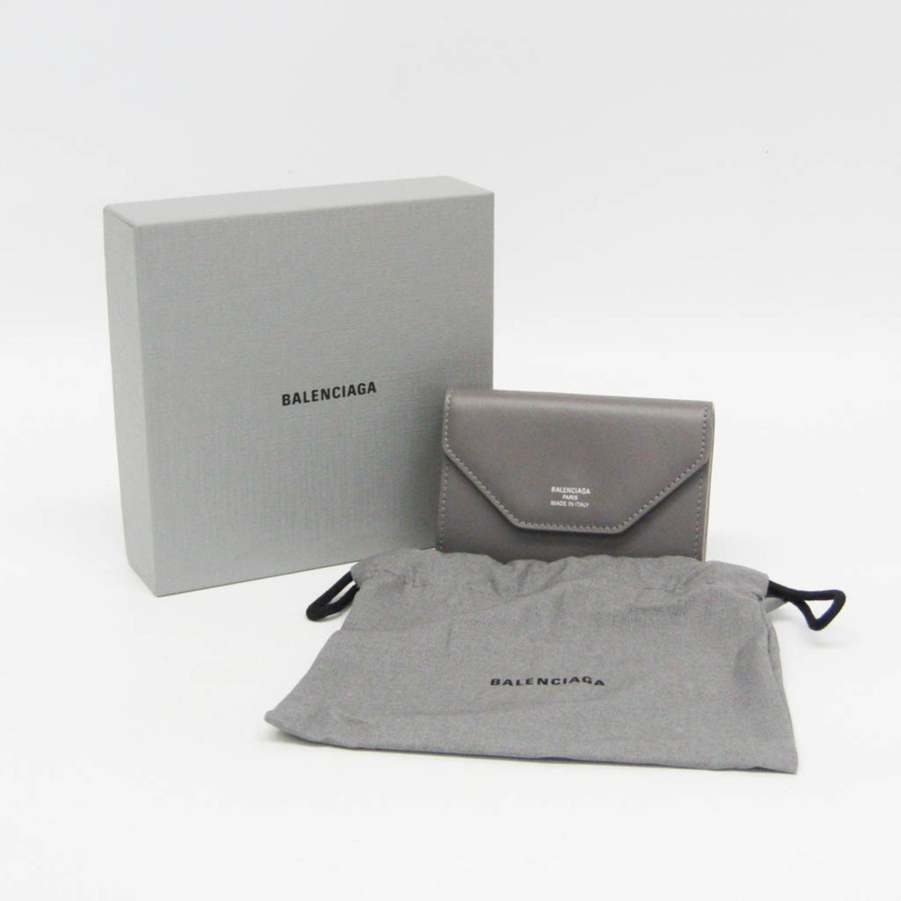 Balenciaga Envelope Leather Wallet (tri-fold)