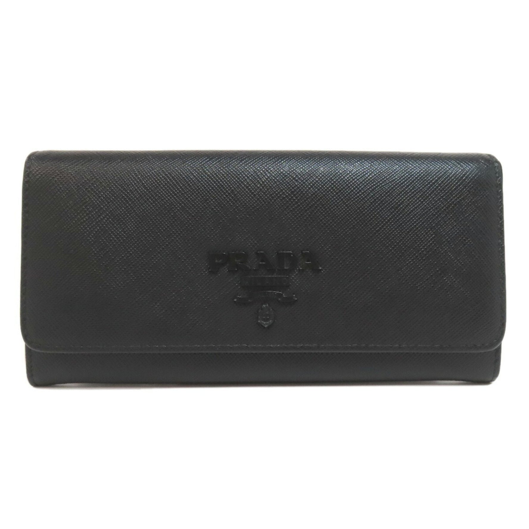 Prada Saffiano Long Wallet Leather