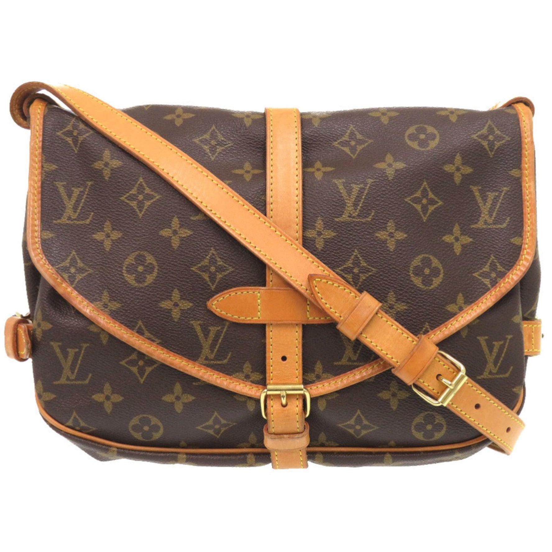 Louis Vuitton Saumur 30 Monogram Shoulder Bag LV 0738 LOUIS VUITTON