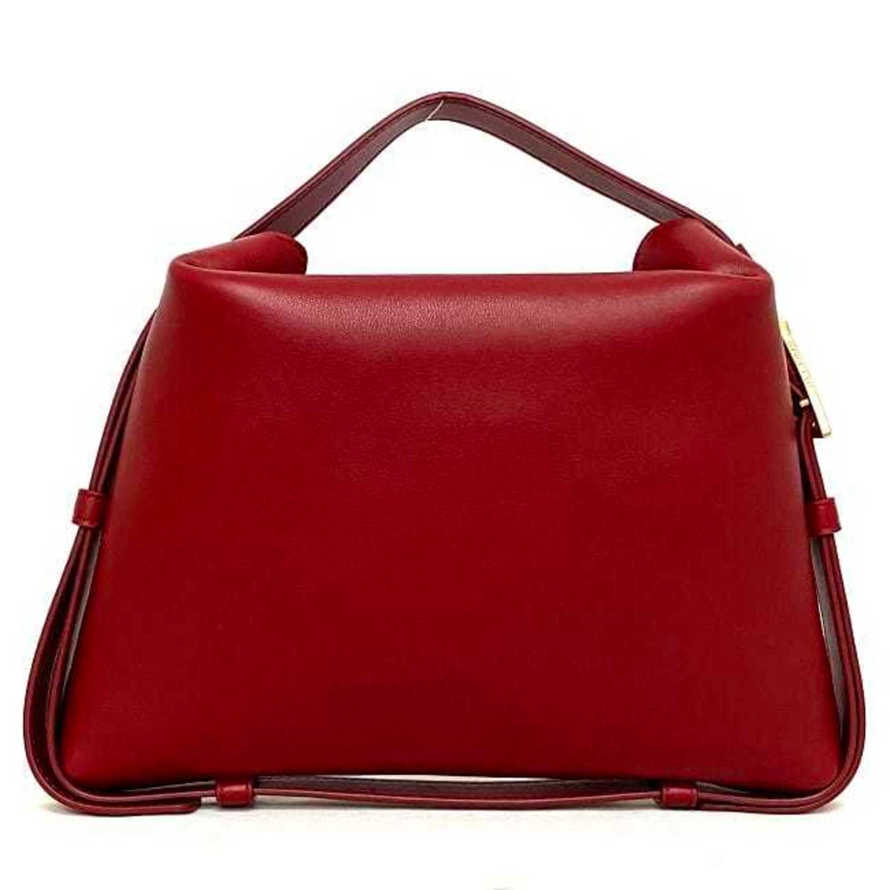 Bottega Veneta handbag cradle gold lambskin leather BOTTEGA VENETA side triangle flap