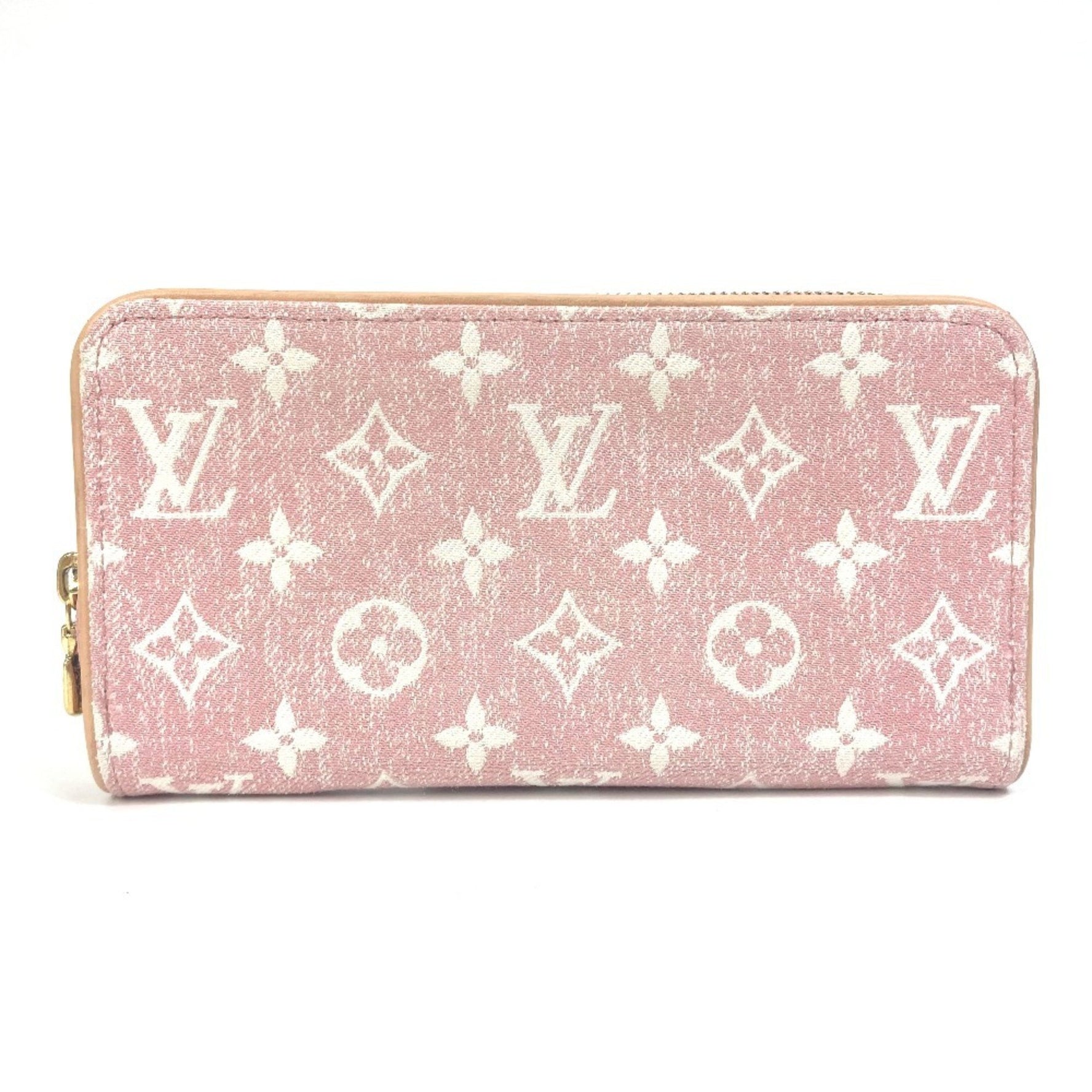 Louis Vuitton Monogram Denim Zippy Wallet