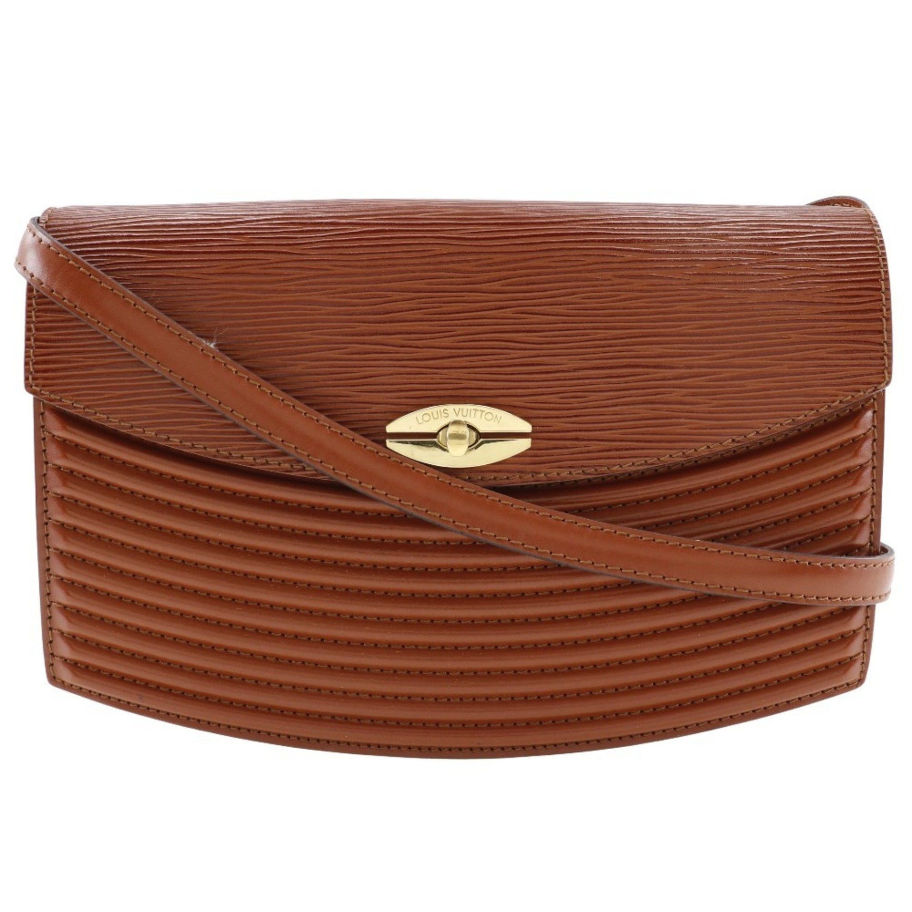 Louis Vuitton Prebourg Shoulder Bag Clutch Epi Leather Kenya 1991 Turnlock