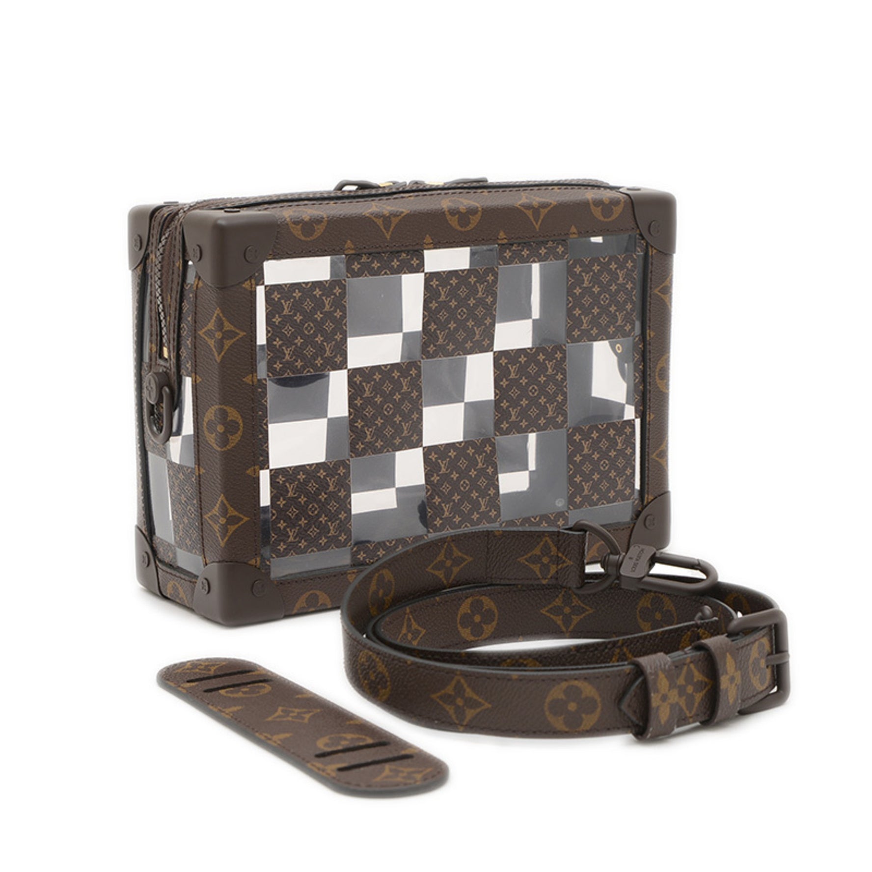 Louis Vuitton Chess Slim Soft Trunk Shoulder Bag