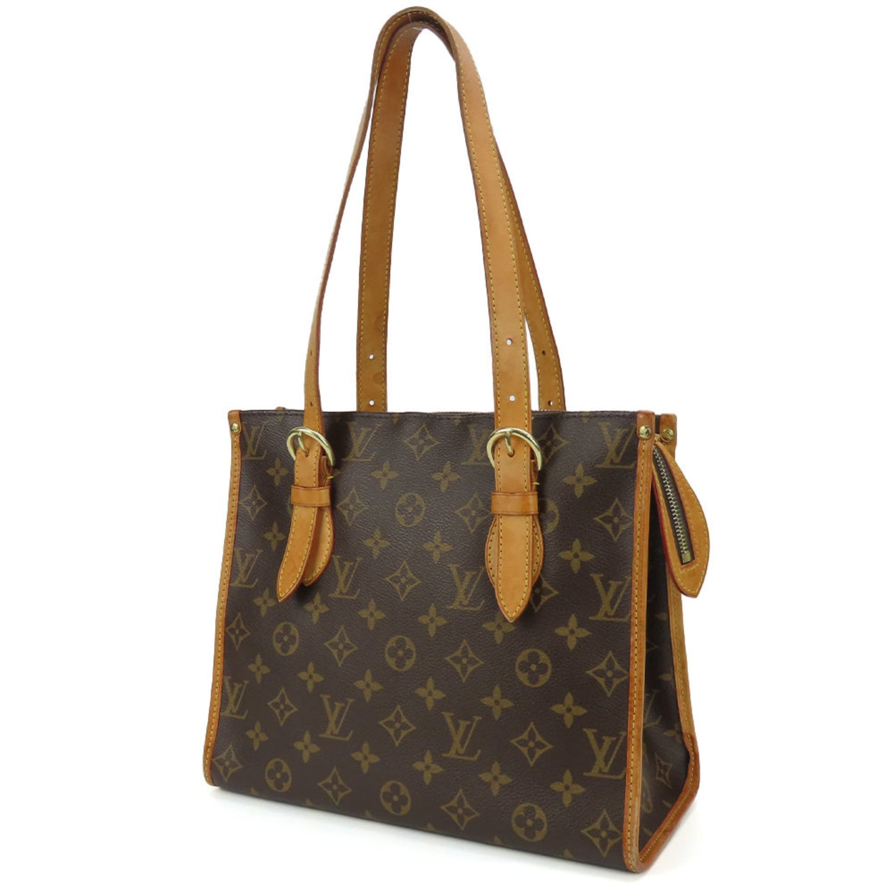 Louis Vuitton Shoulder Bag Popincourt Au Monogram Brown