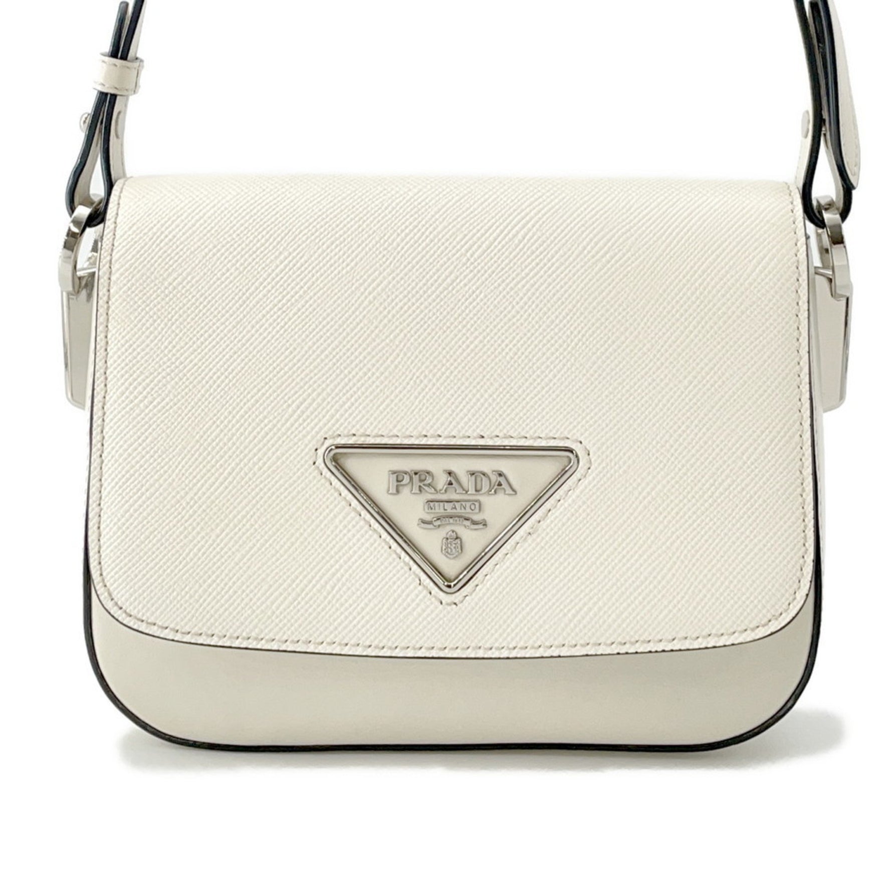 Prada Identity Shoulder Bag in Saffiano Leather
