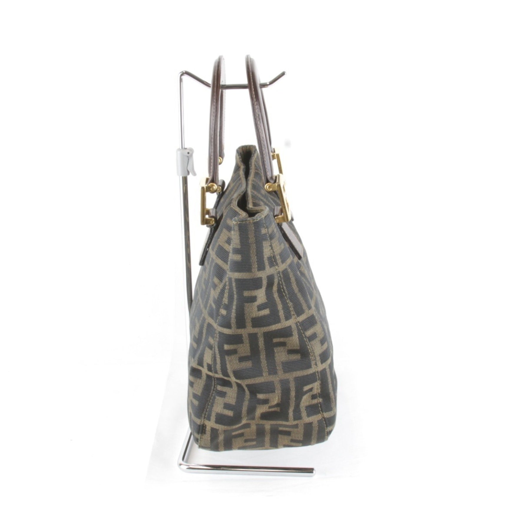 FENDI ZUCCA handbag in canvas