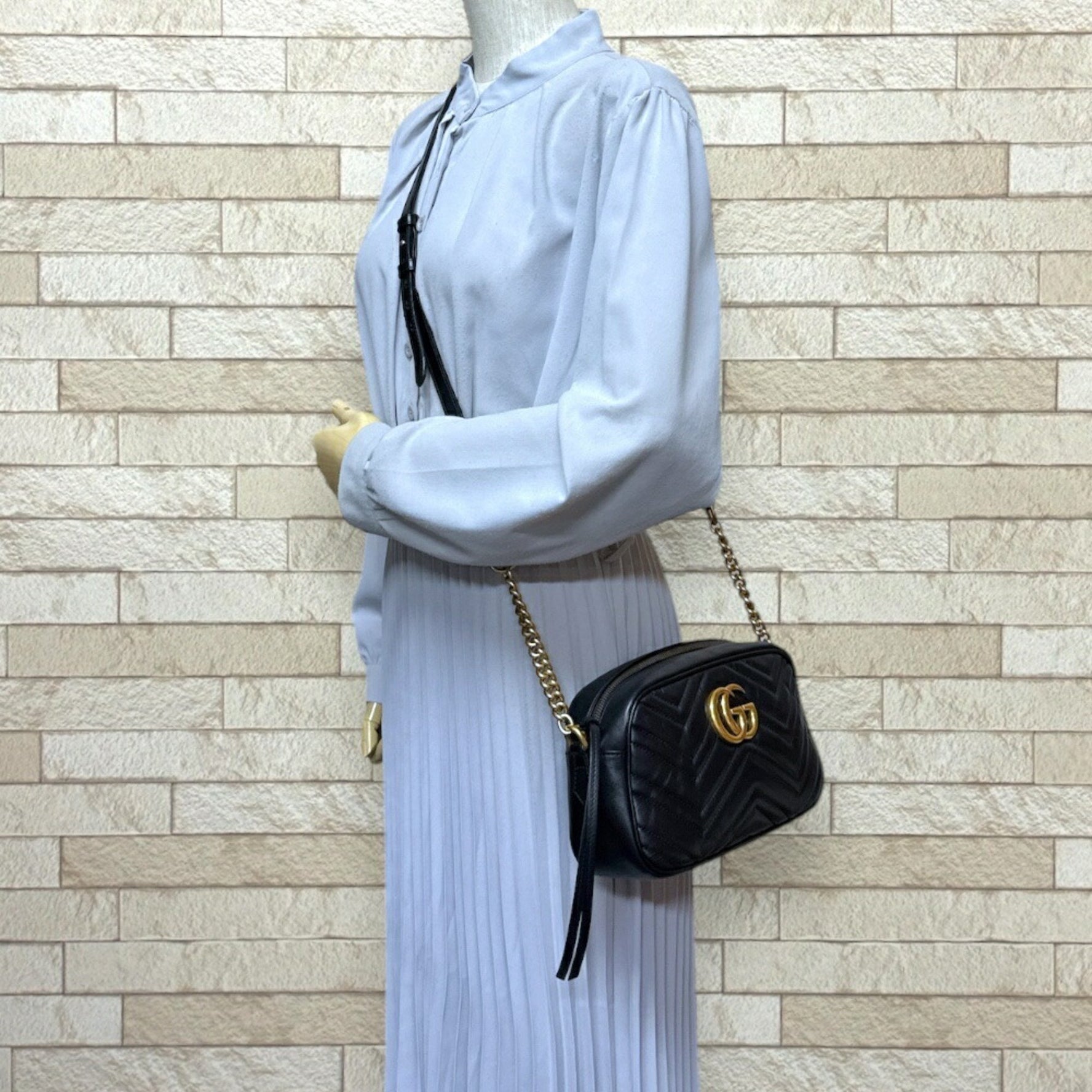 Gucci GG Marmont Shoulder Bag, Leather