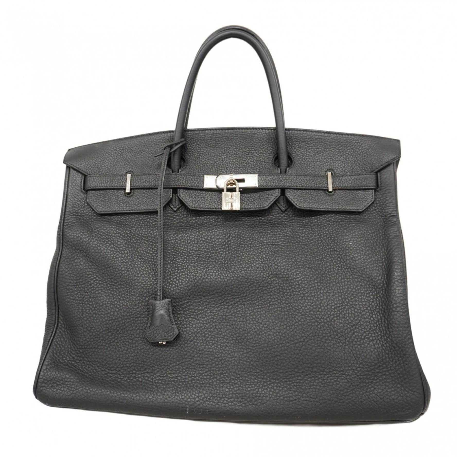 Hermes Birkin 40 Togo Black Handbag (G Stamp) for Women
