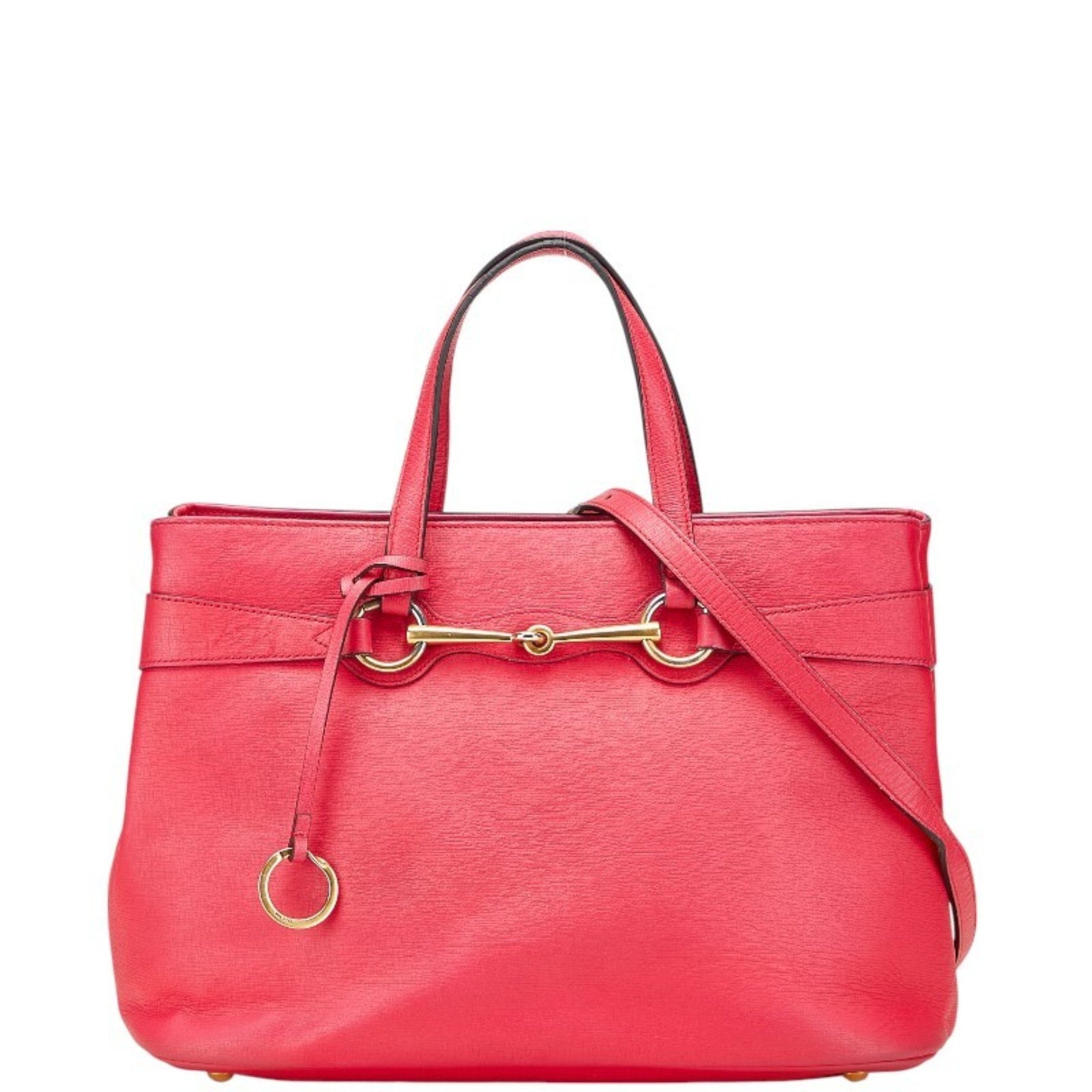Gucci Horsebit Tote Bag/Shoulder Bag Leather
